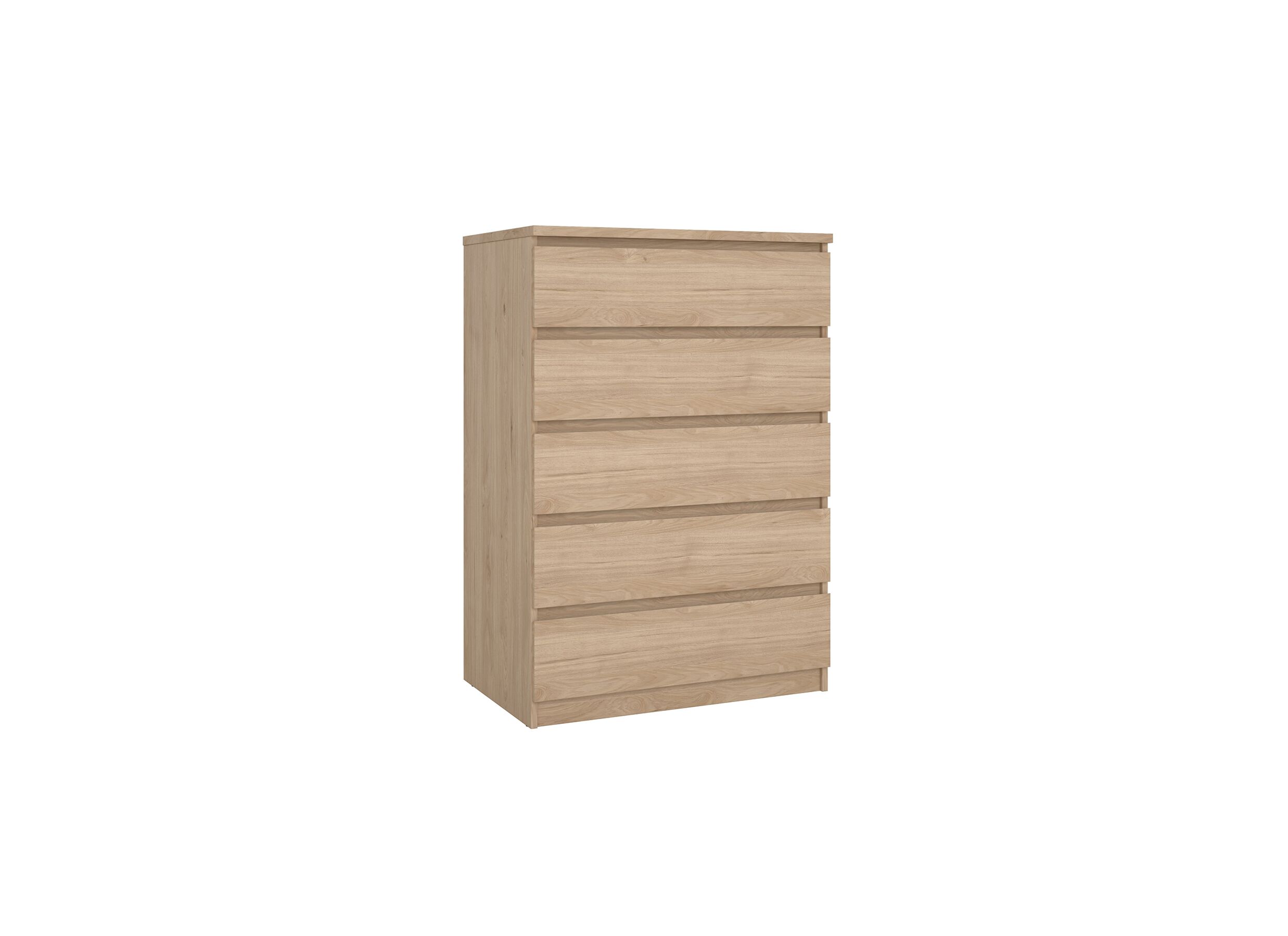 Commode Naia 77x50x112cm - Commode Naia 77x50x112cm - mélamine - jackson hickory