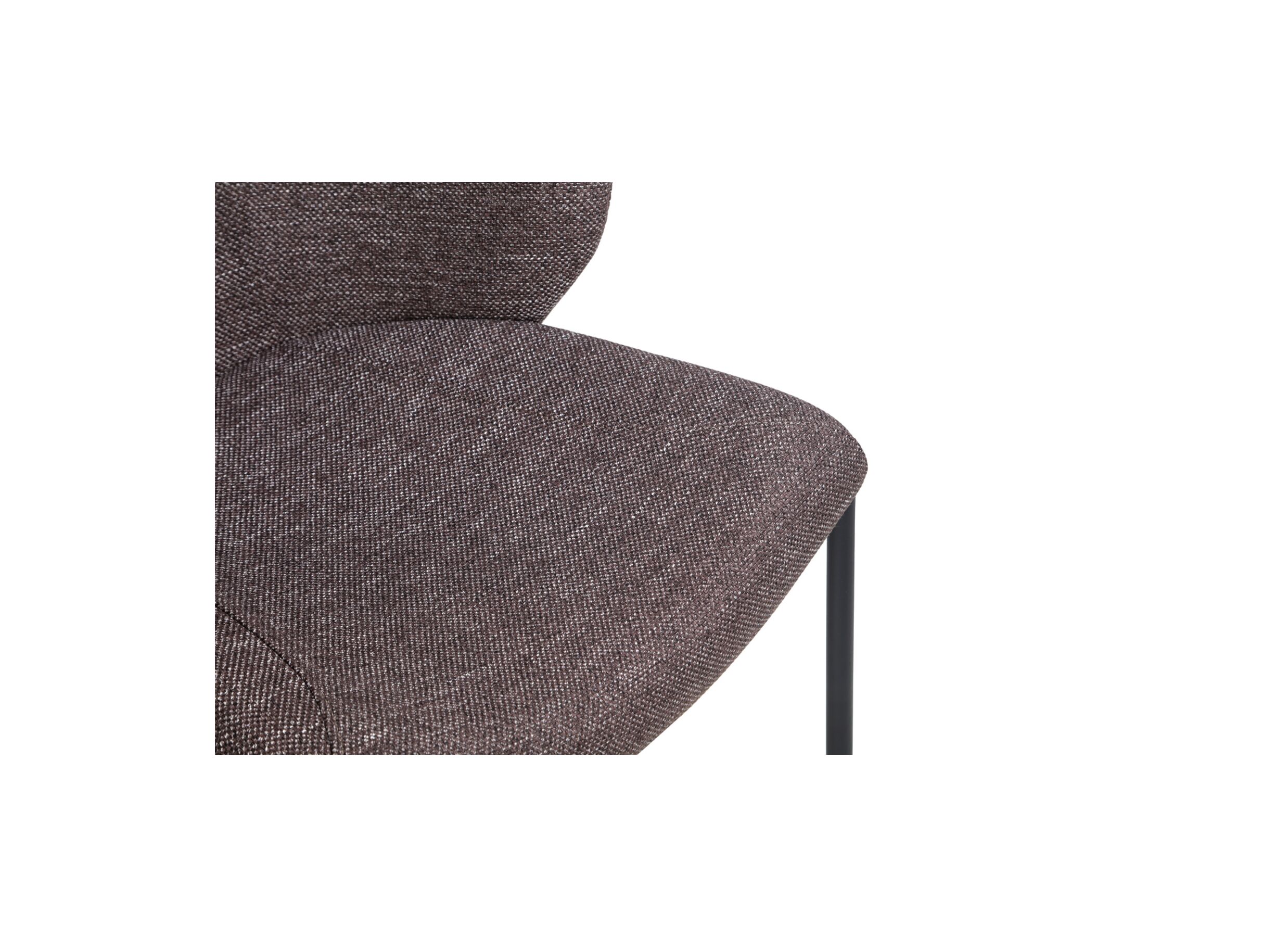 Detailfoto - Stoel Aguila 55x60x84cm - stof -bruin