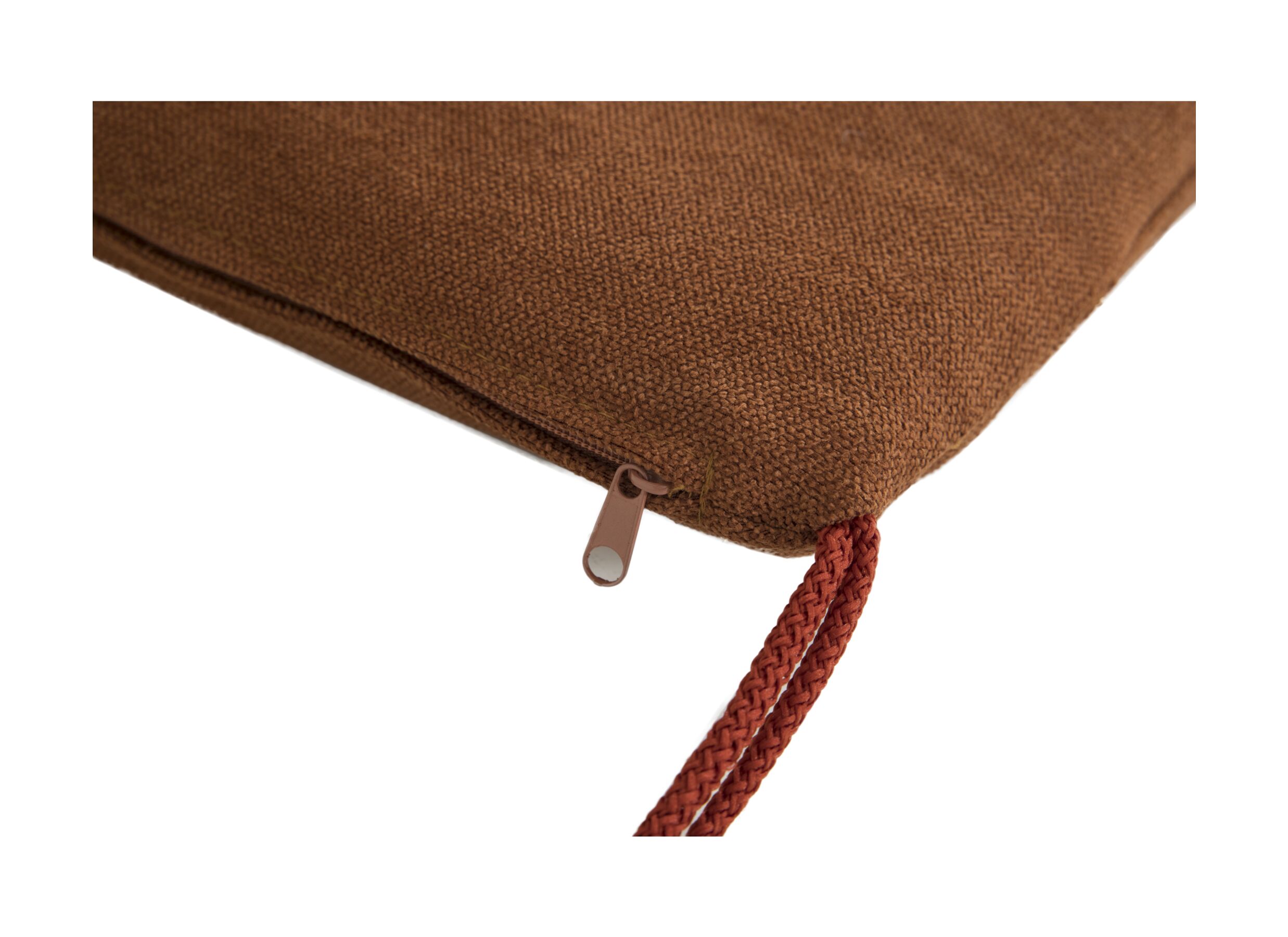 Detail - Coussin de chaise Enjoy 40x40cm - tissu - terra