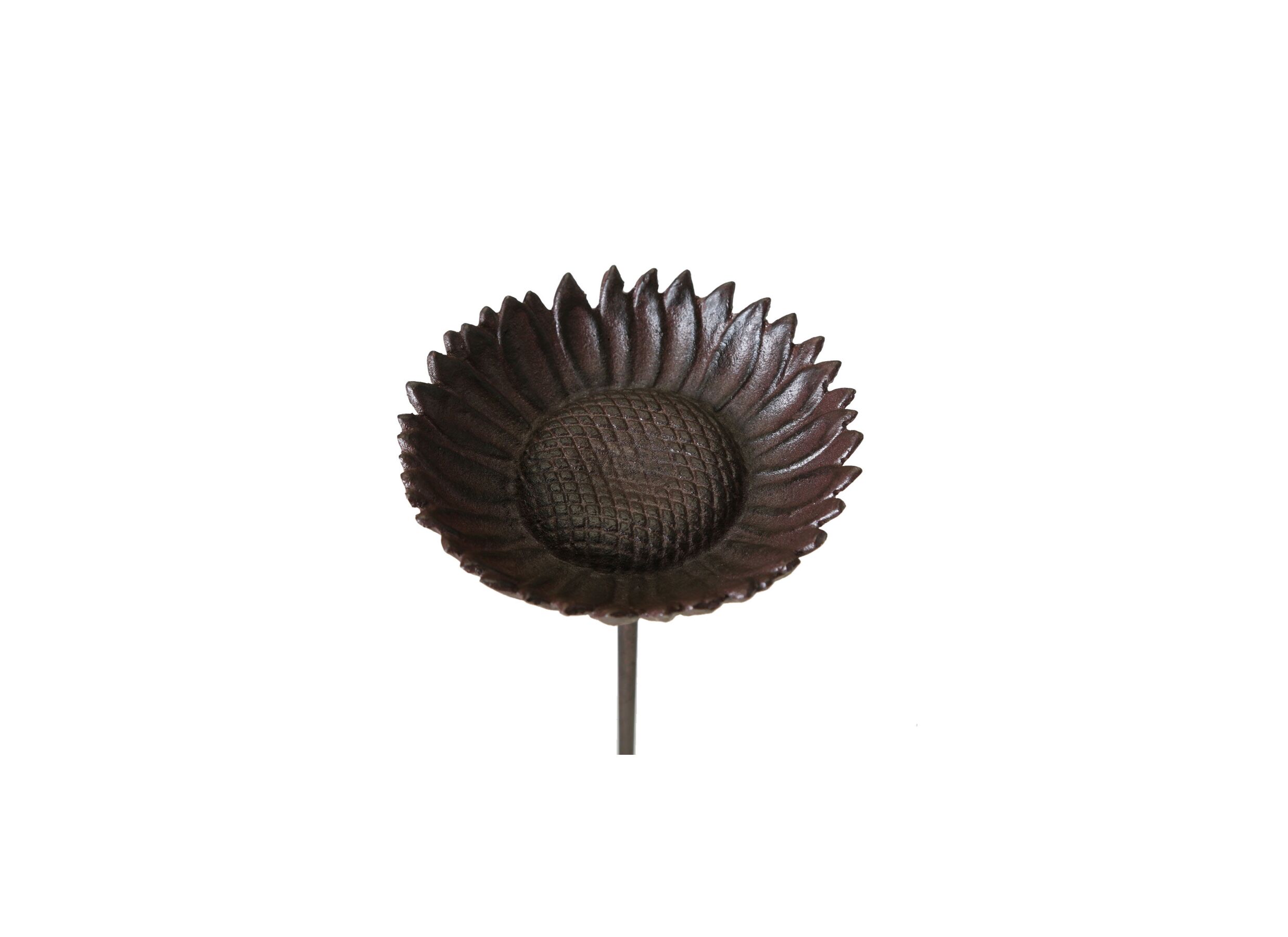 Aperçu - Bain d'oiseaux Blume H75cm - fonte - brun