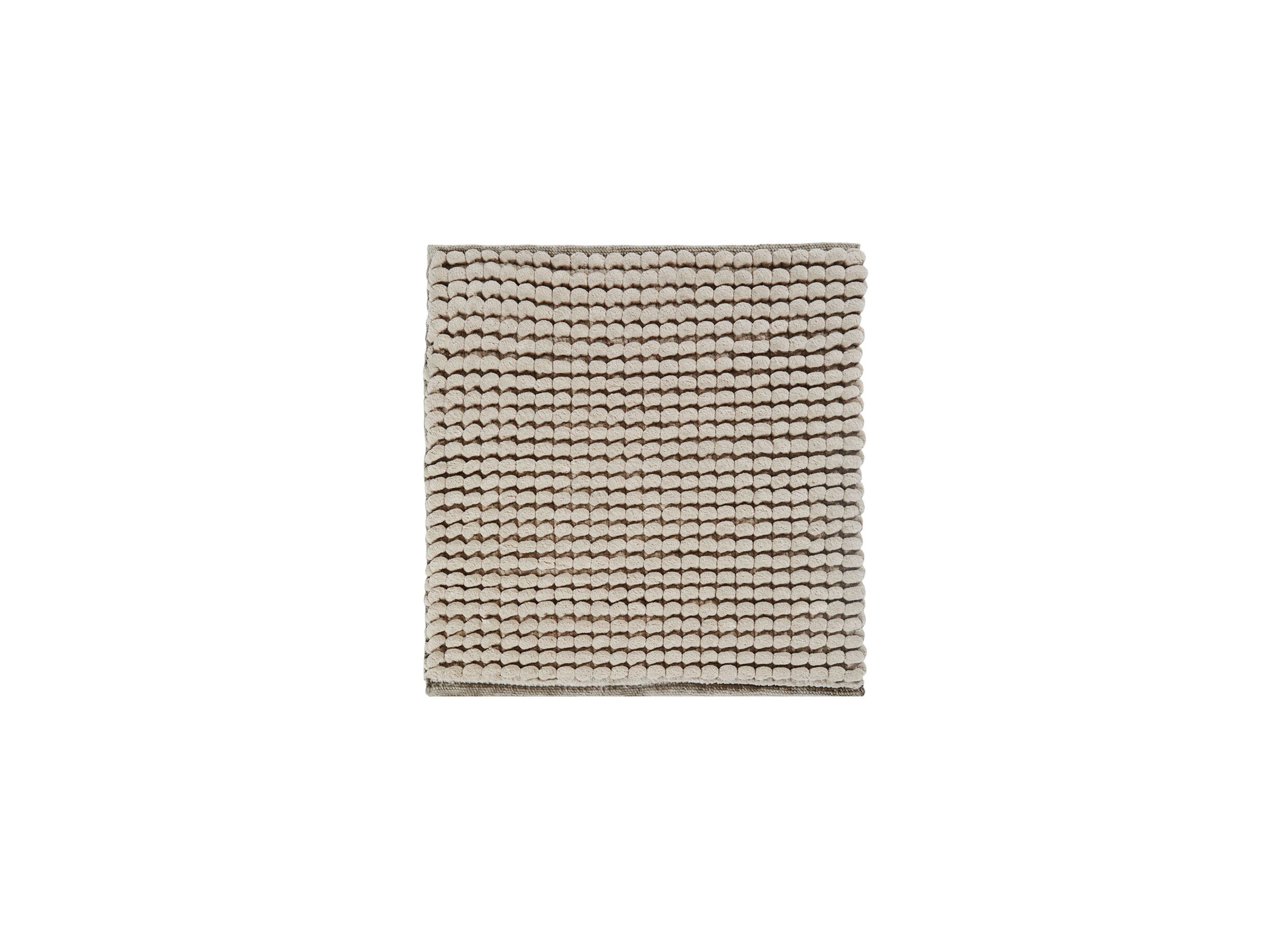 Tapis de bain Axel 60x60cm lin - Tapis de bain Axel 60x60cm lin