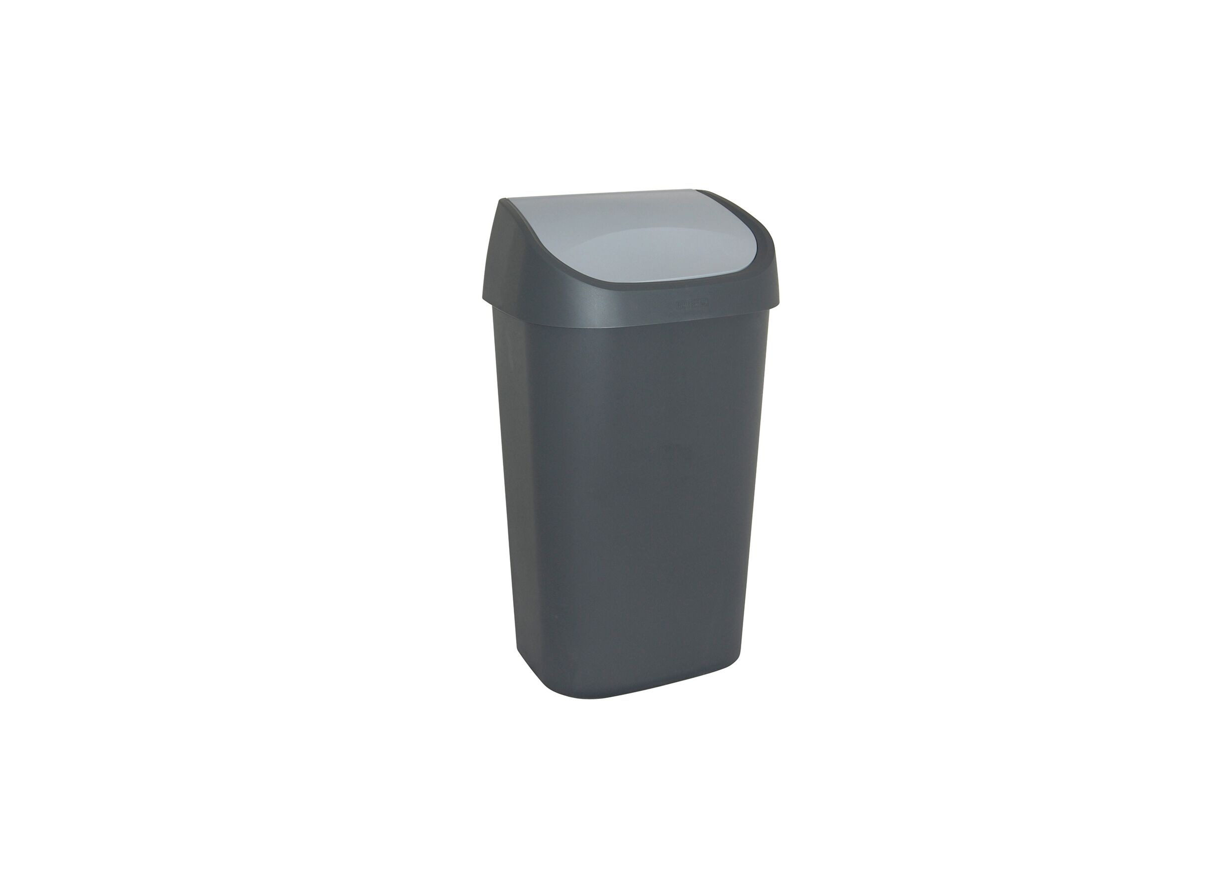 Poubelle Mistral swing Allibert 50L gris - Poubelle Mistral swing Allibert 50L gris