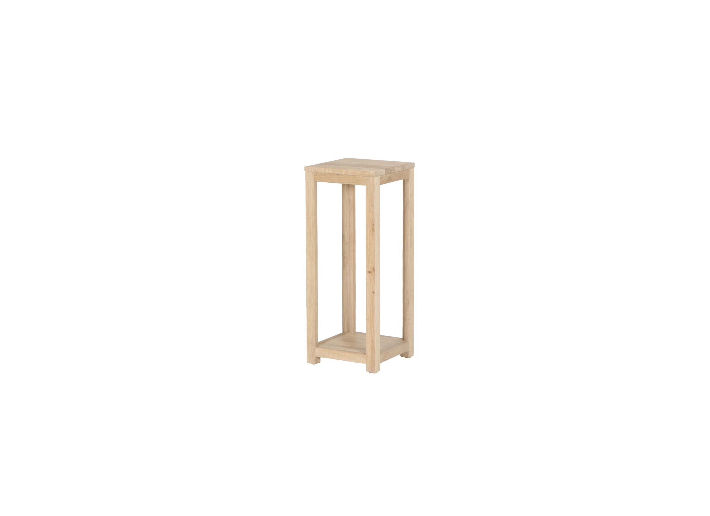 Plus Important - Colonne Arriba 30x30x75cm - chêne massif - naturel
