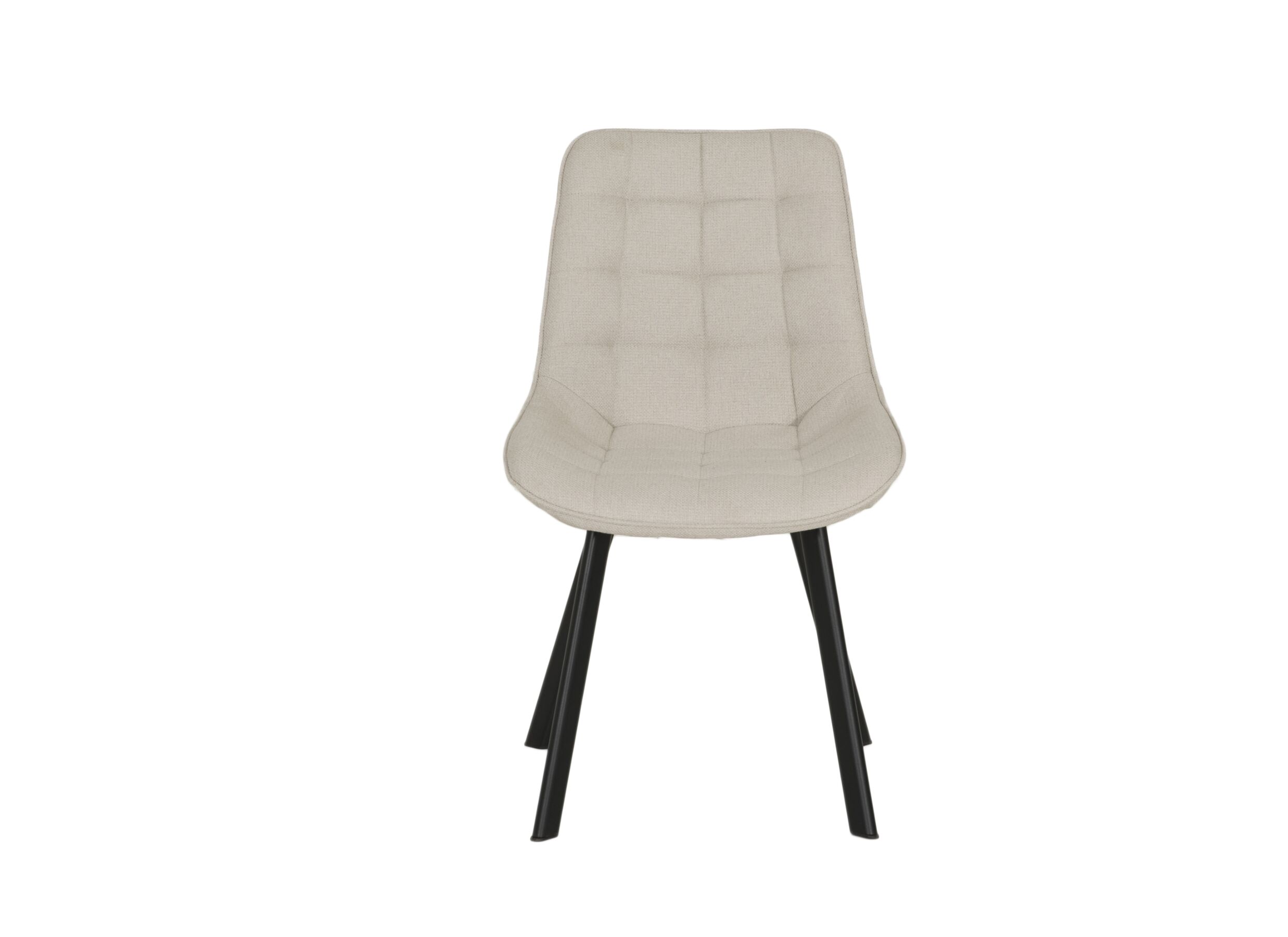 Overzichtsfoto - Stoel Gunner 52x60,5x85cm - polyestervezel - beige