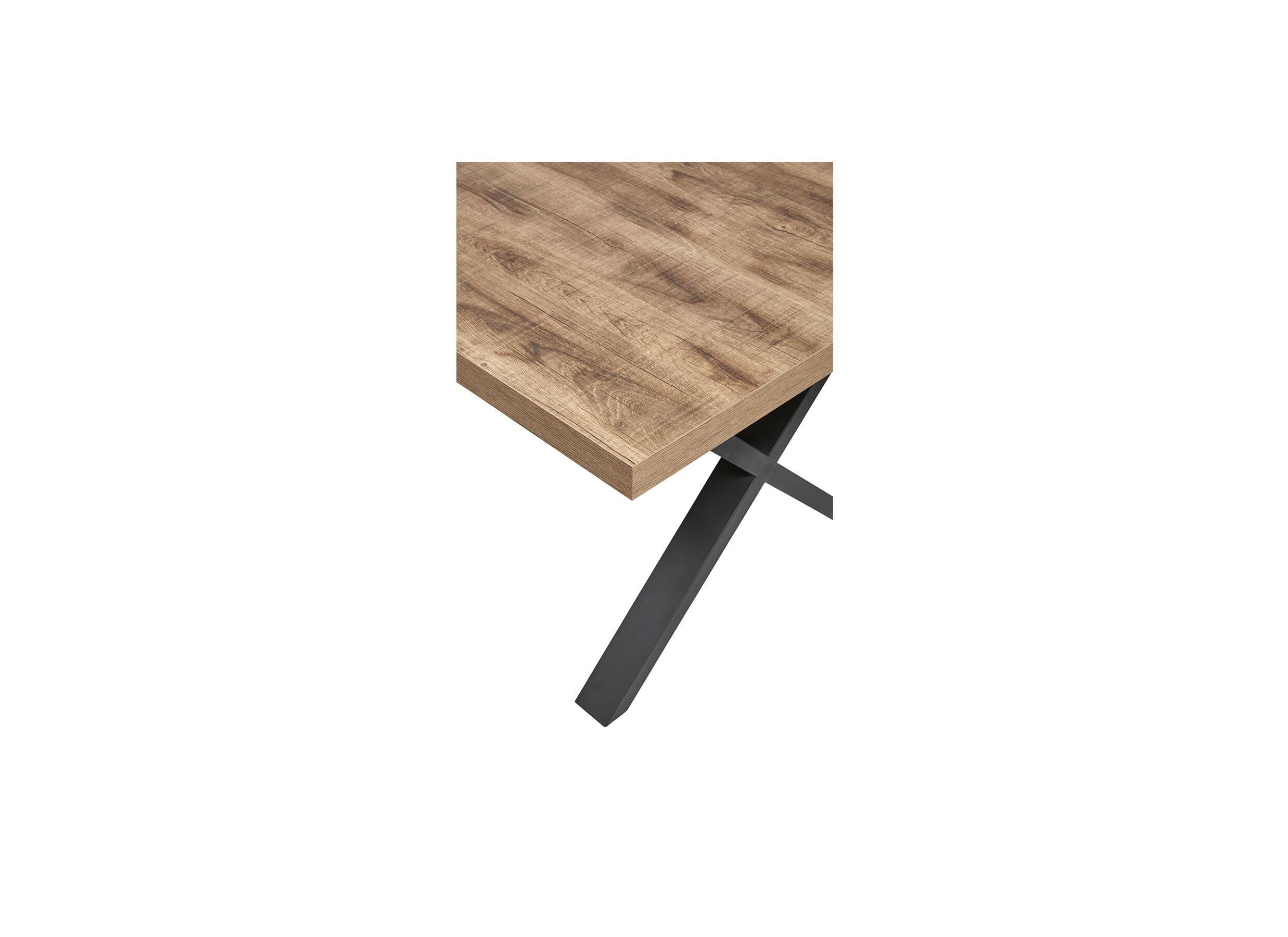 Tafel Otto Piero 200x100cm - meubelplaat - scarlet eik