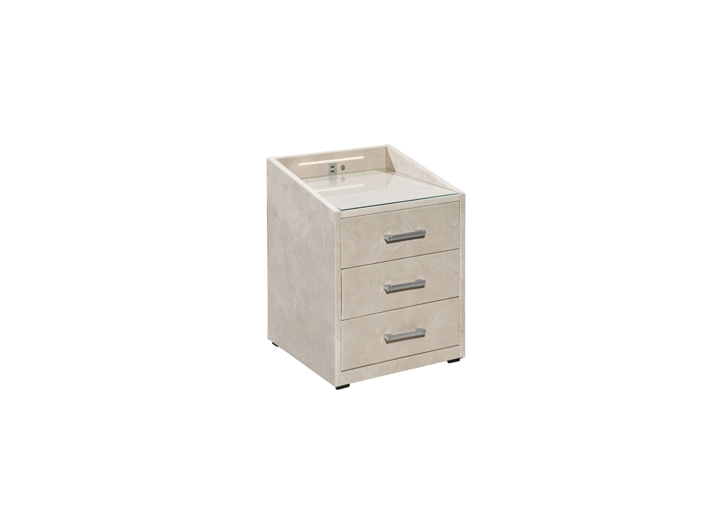 Table de chevet Moon 48x47x62cm - Table de chevet Moon 48x47x62cm