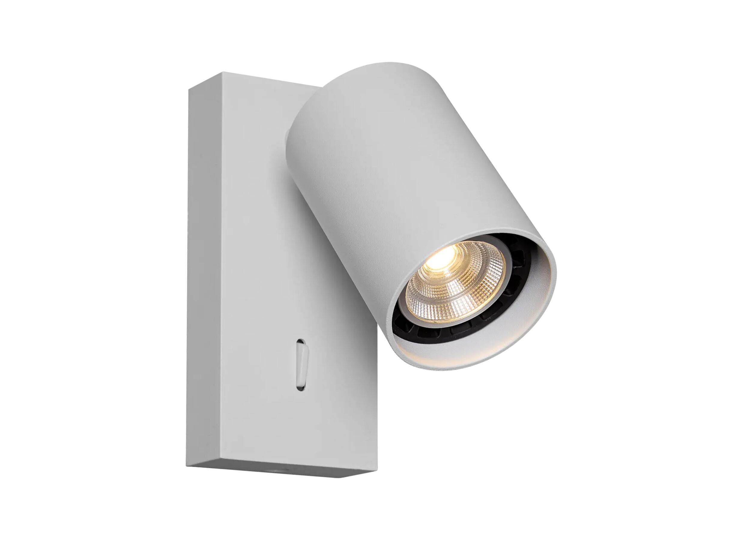 Wandlamp GU10 - aluminium - wit - Applique murale GU10 - aluminium - blanc