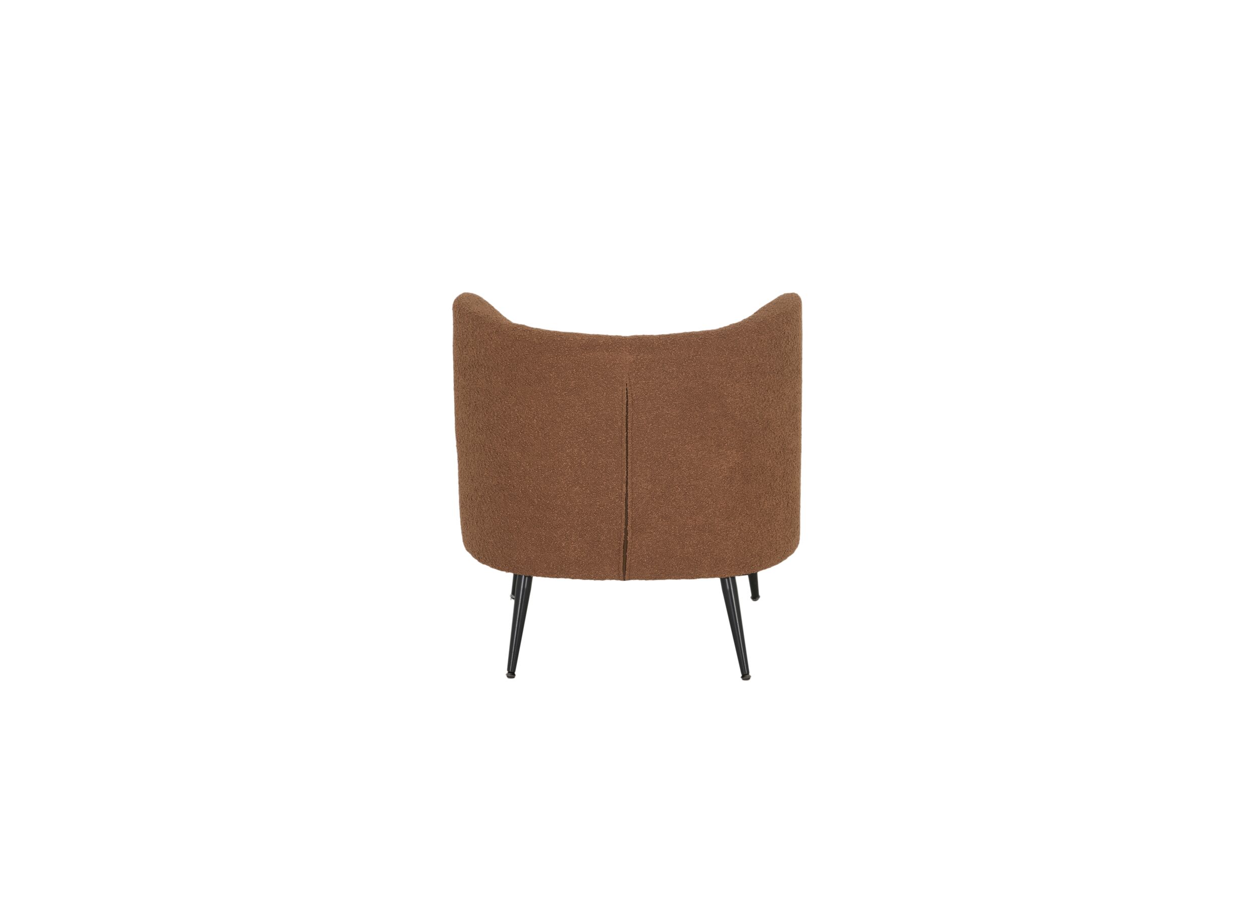 Overzichtsfoto - Oorfauteuil Kerry 70x70x76cm - bouclé - roest
