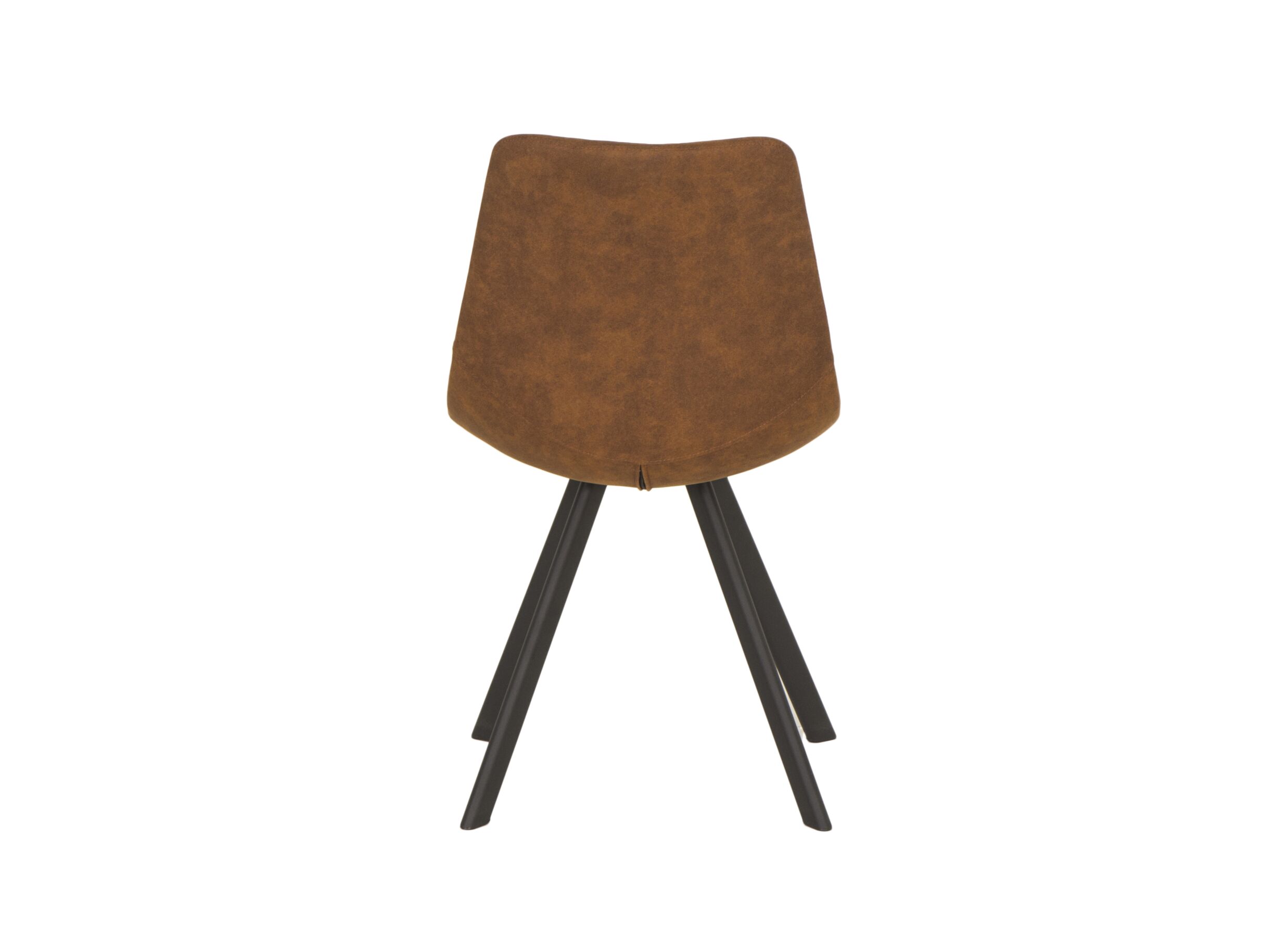 Detail - Chaise Frantz 47x57x83cm - tissu - cognac