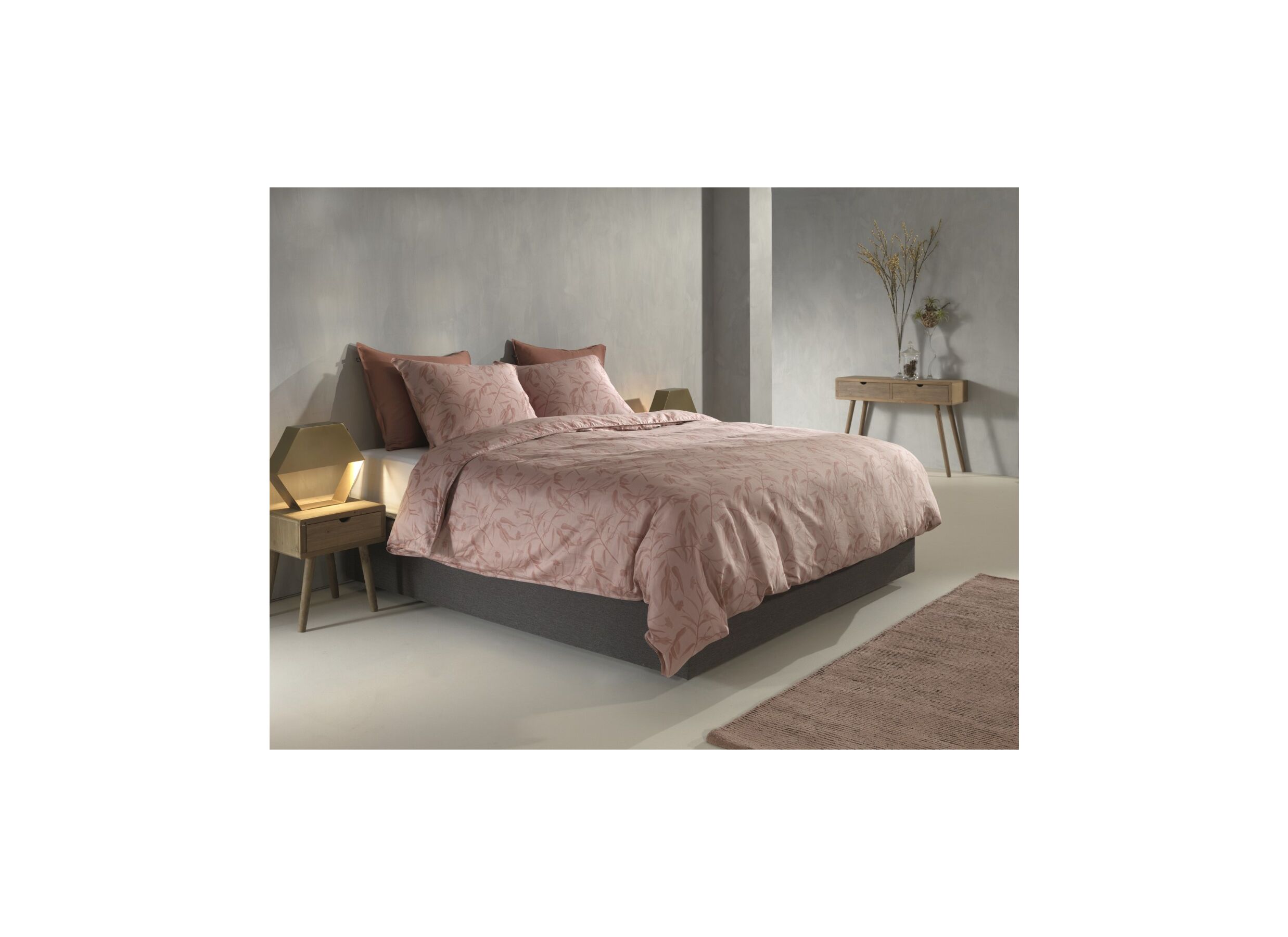Foto ambiance - Housse de couette 240x220cm coton satin