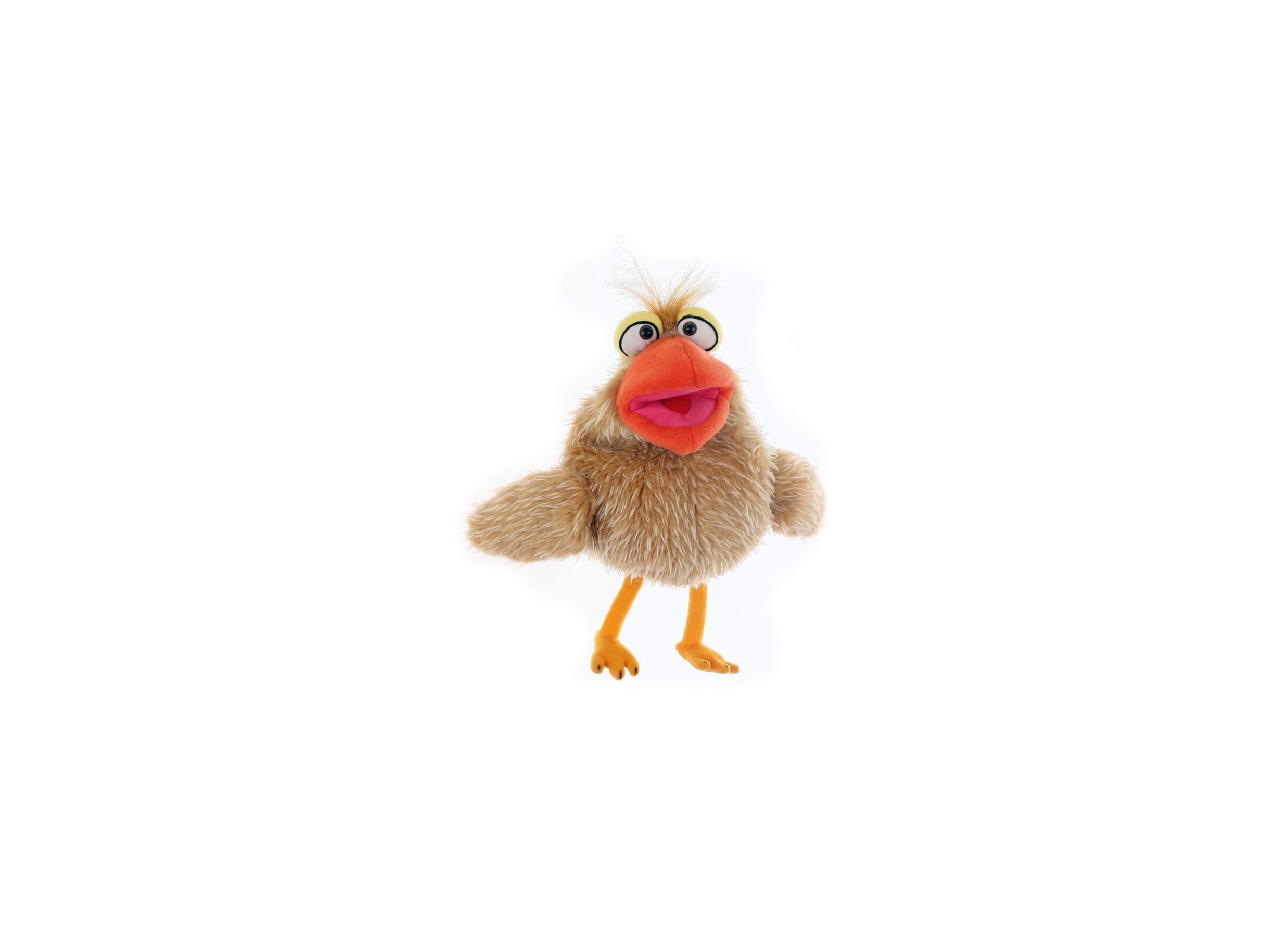 Plus Important - Marionnette à main Petronella Piepspatz H25cm - polyester - multicolore