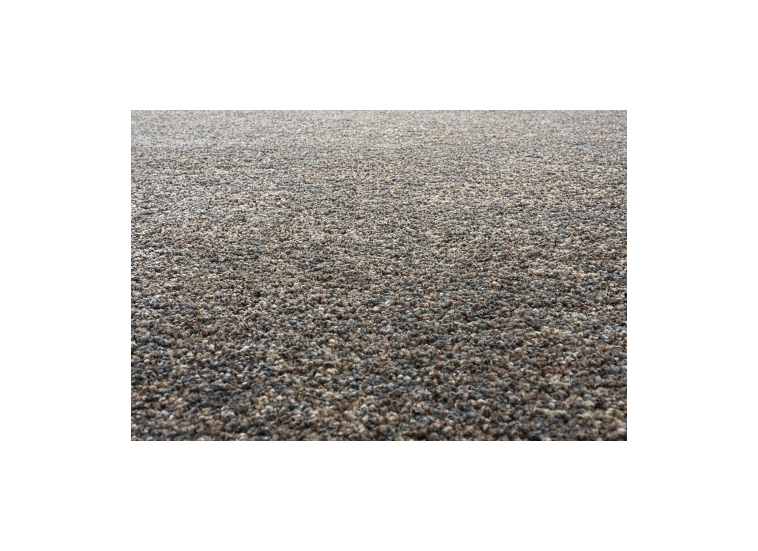 Detail - Tapis rond Medusa Ø120cm - polyester - gris/marron