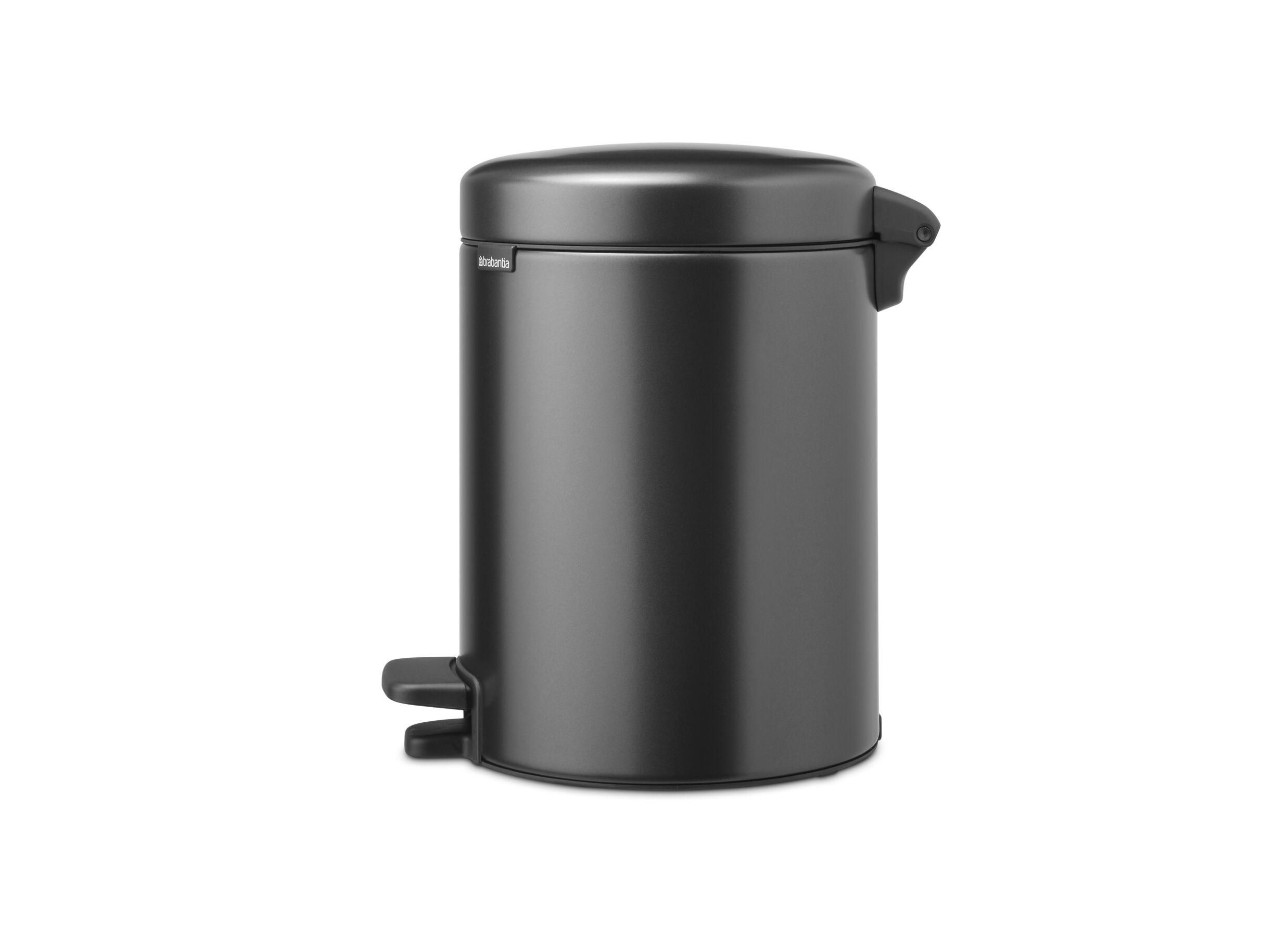 Pedaalemmer NewIcon Brabantia - 5L - confident grey - Poubelle à pédale NewIcon Brabantia - 5L - confident grey