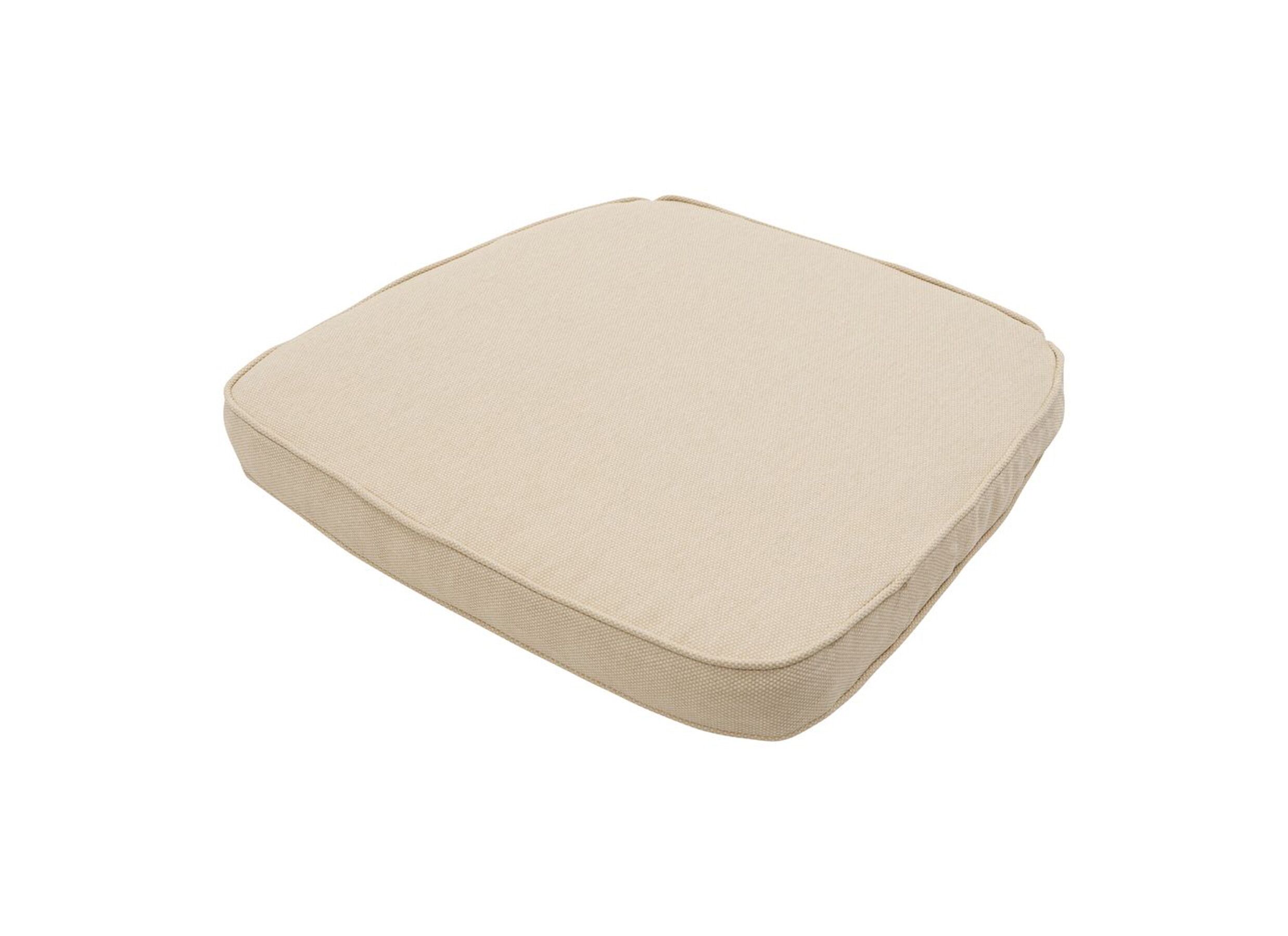 Hoofdfoto - Zitkussen Wicker Universal 48x48cm - gerecycleerd polyester & katoen - beige