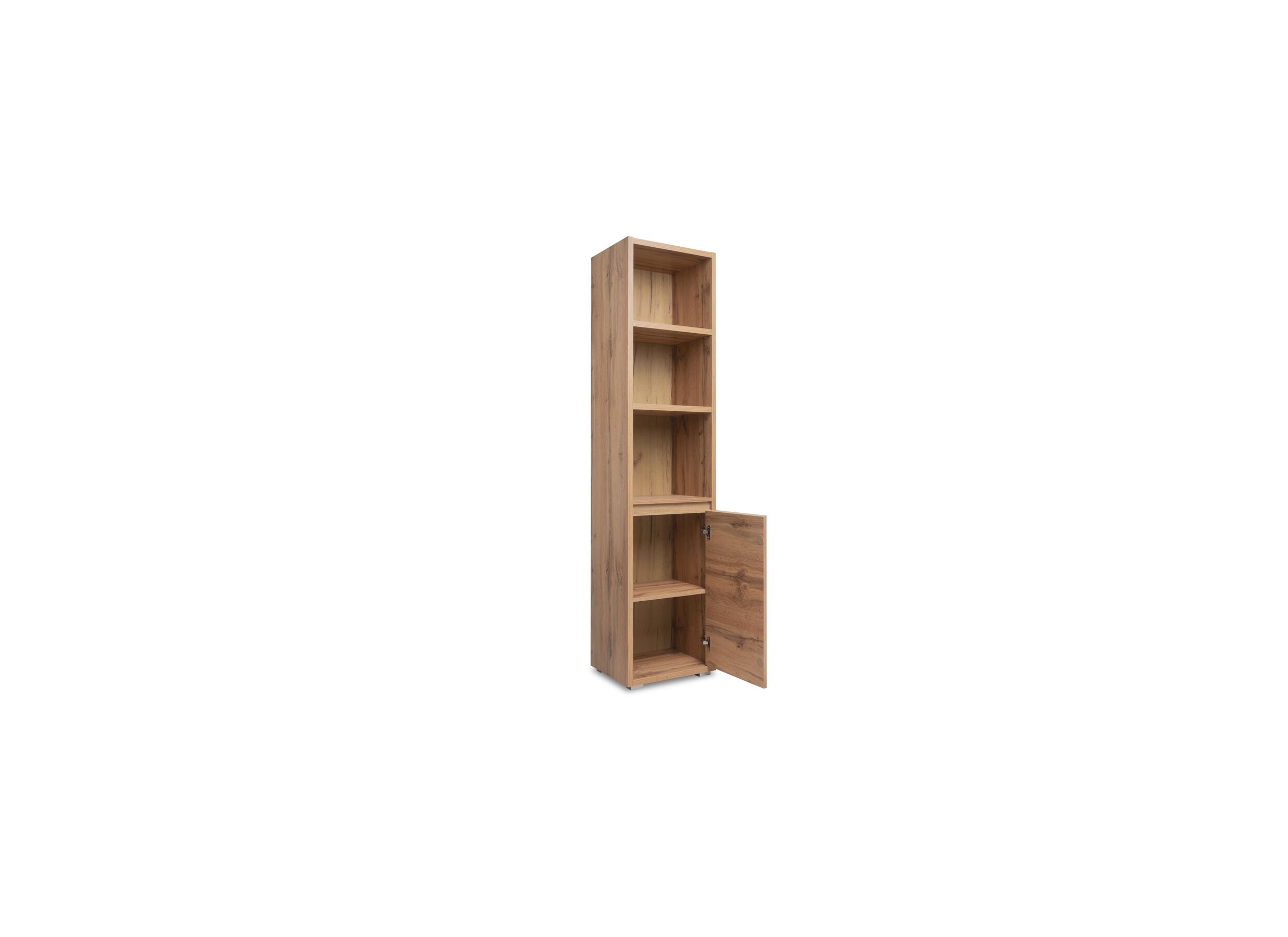 Indeling - Wandmeubel Image 25 45x37x191cm - melamine - honing eik