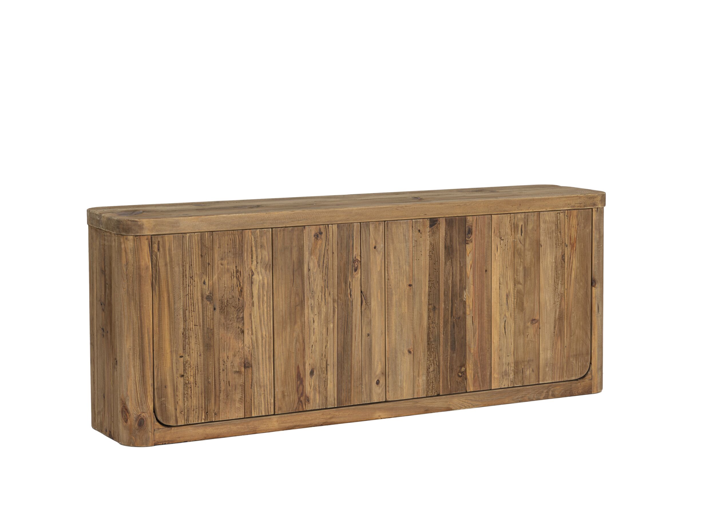 Dressoir Cattaneo 210cm - gerecycleerd dennenhout - naturel - Buffet Cattaneo 210cm - bois de pin recyclé - naturel