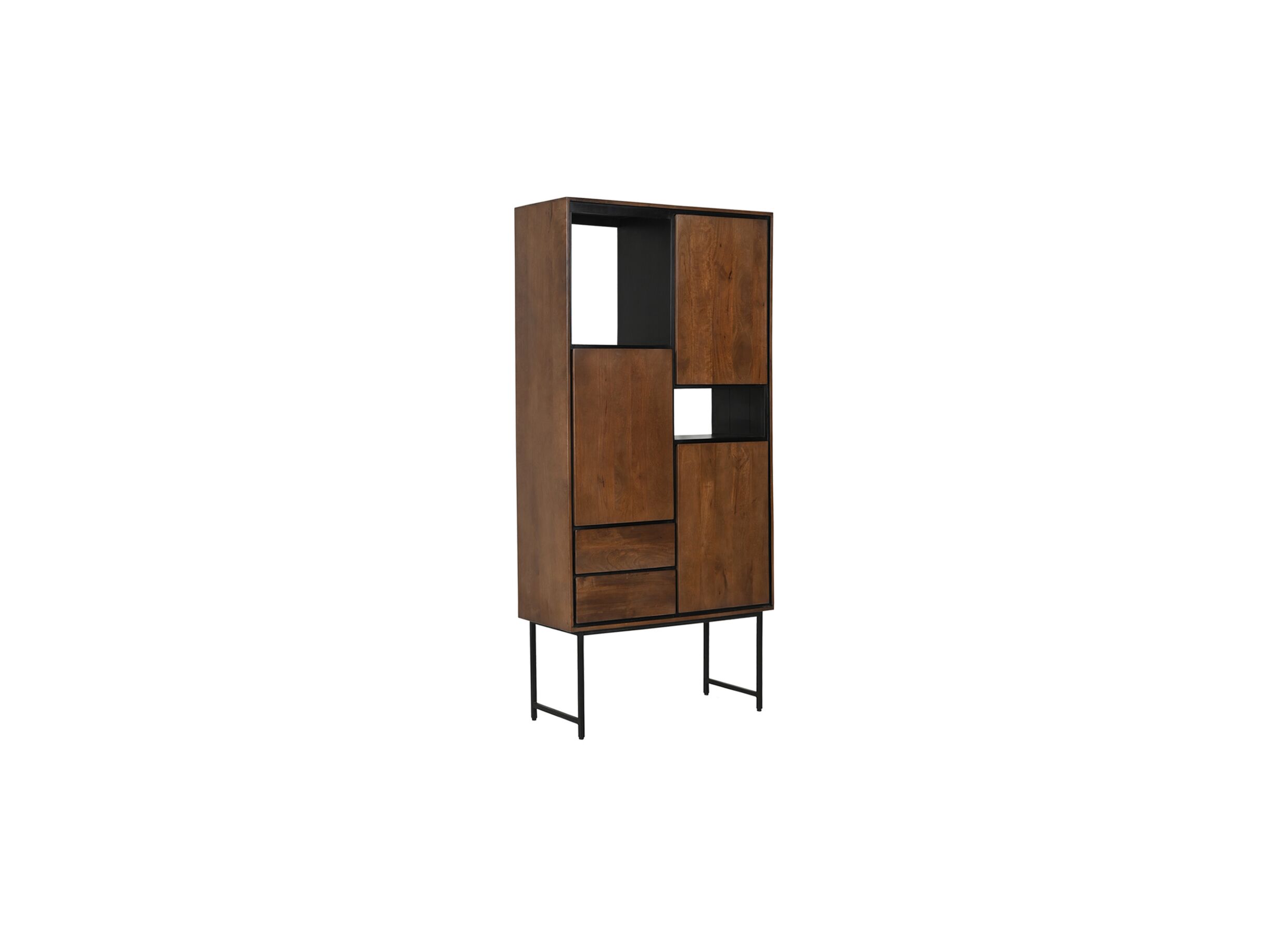 Kast Ferrato 100cm - mango massief - naturel - Kast Ferrato 100cm - mango massief - naturel