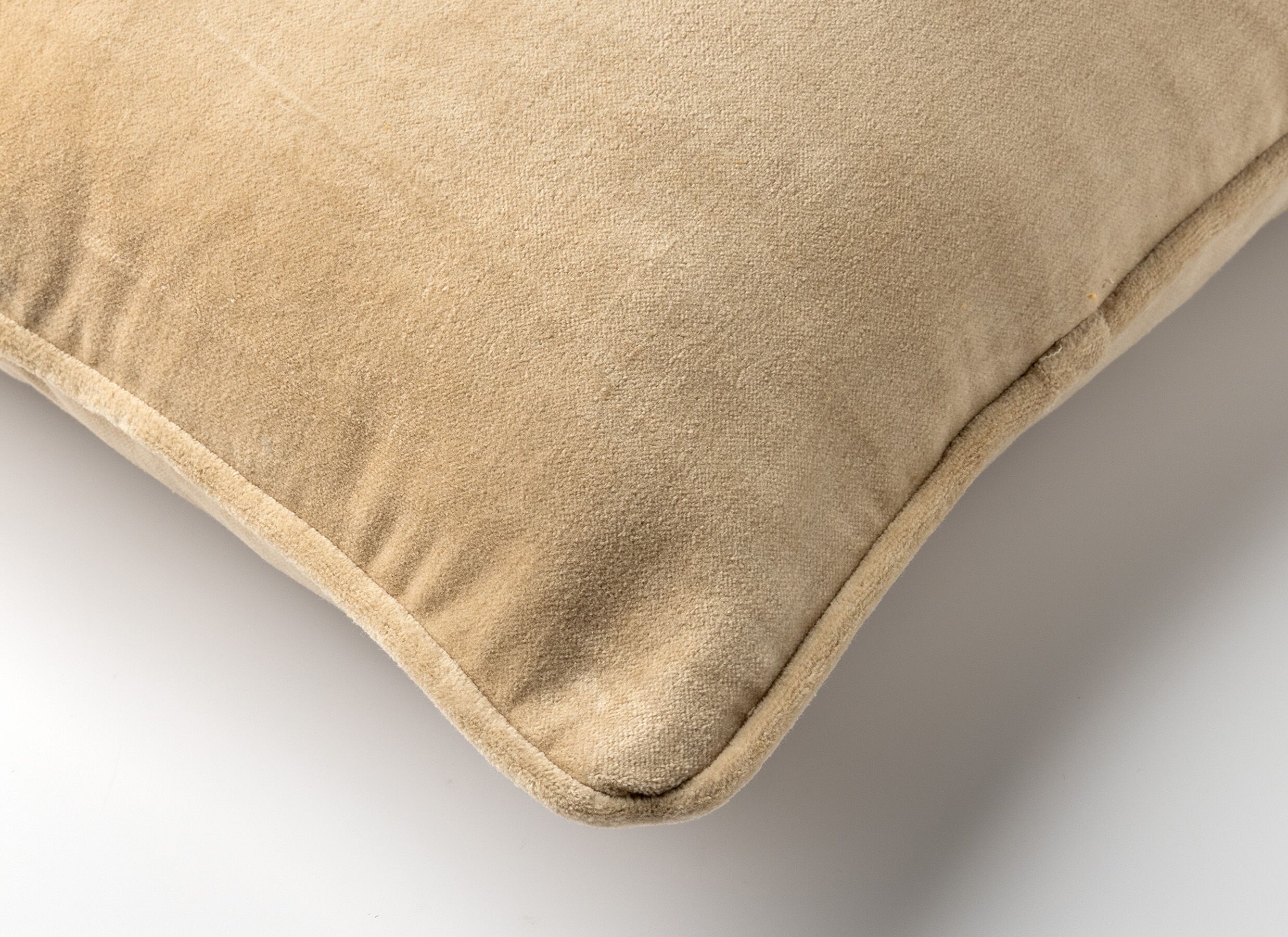 Detail - Coussin Carina 45x45cm - polyester - pumice stone