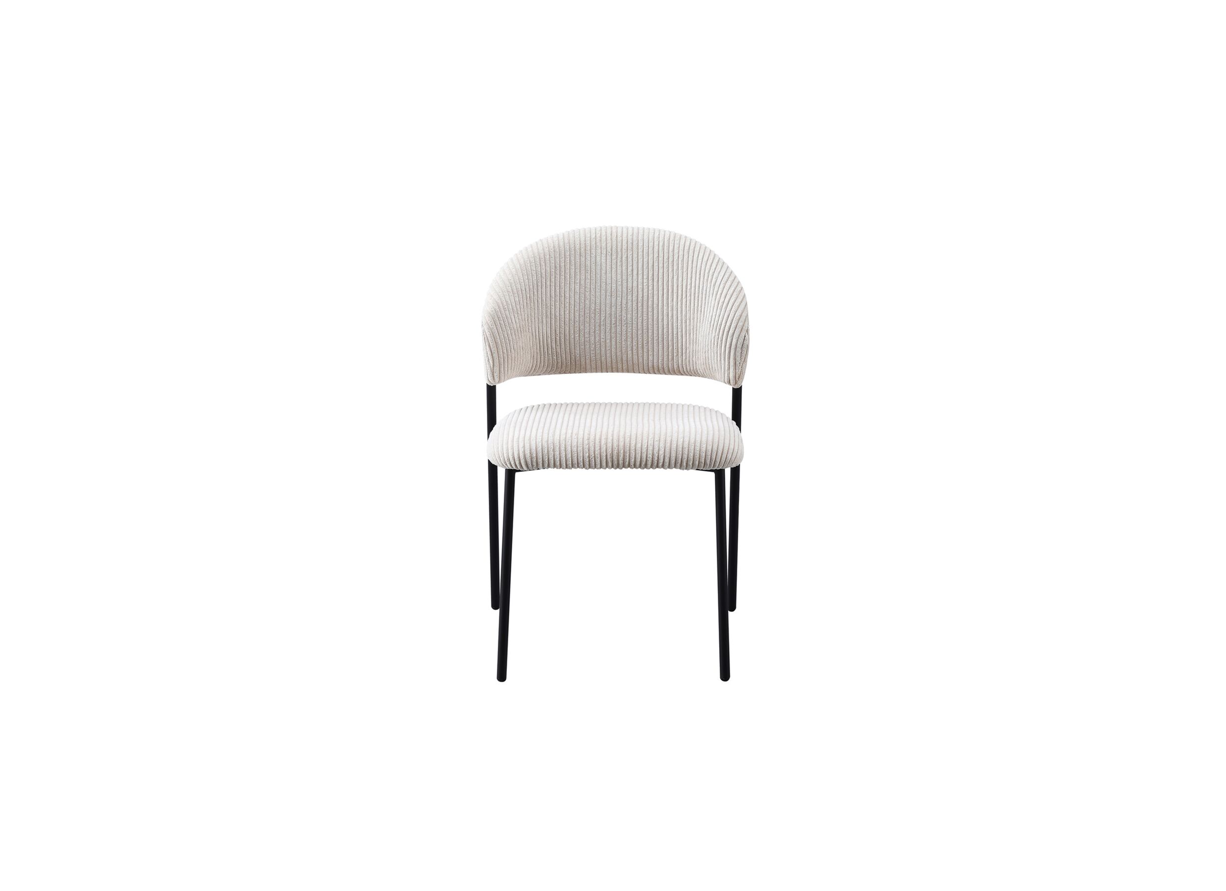 Overzichtsfoto - Stoel Grigri 49x61x81cm - stof - beige