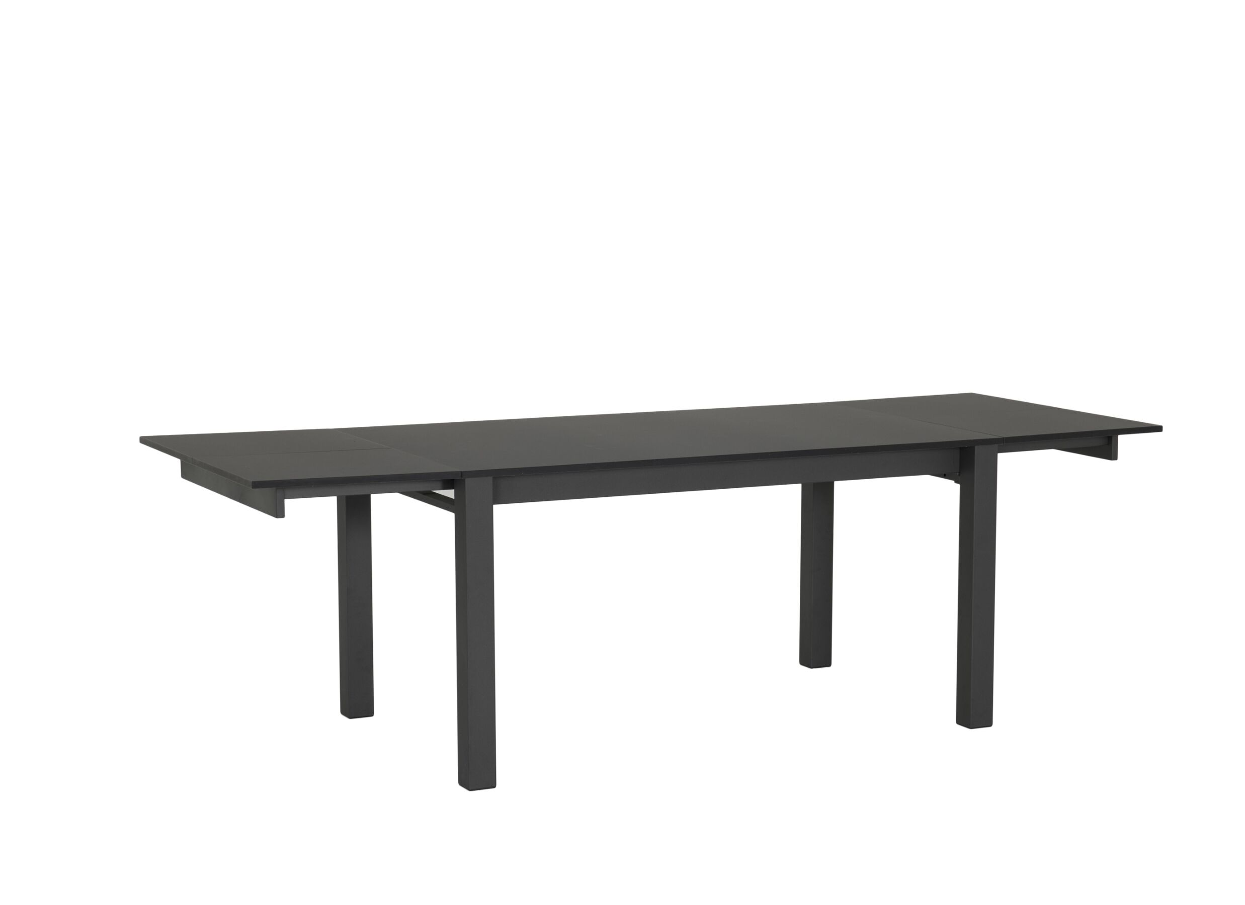 Tafel Alicante 150/200/250x90cm - HPL - zwart