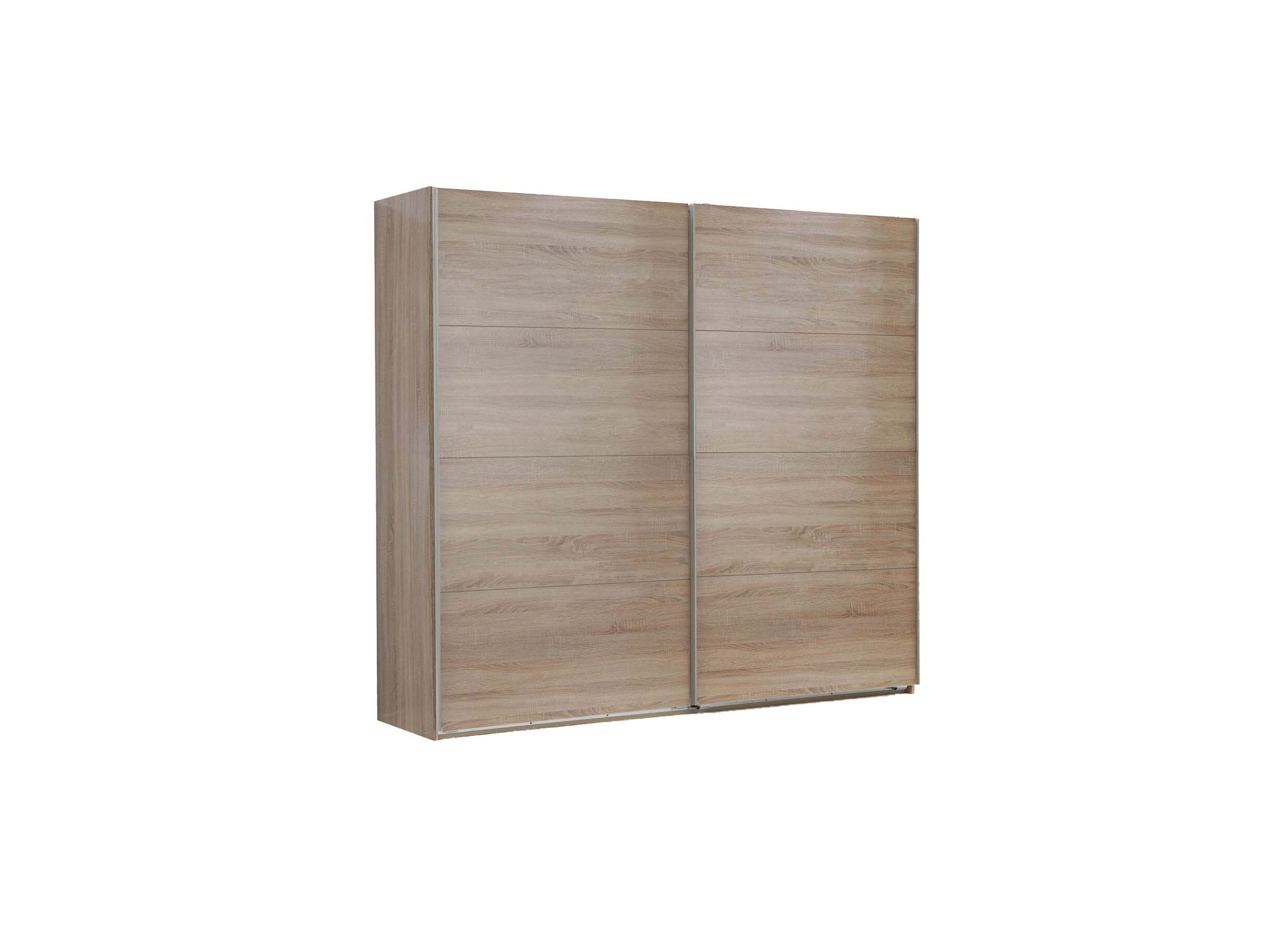 Armoire à portes coulissantes Easyplus 225cm - Armoire à portes coulissantes Easyplus 225cm - décor - chêne sonoma