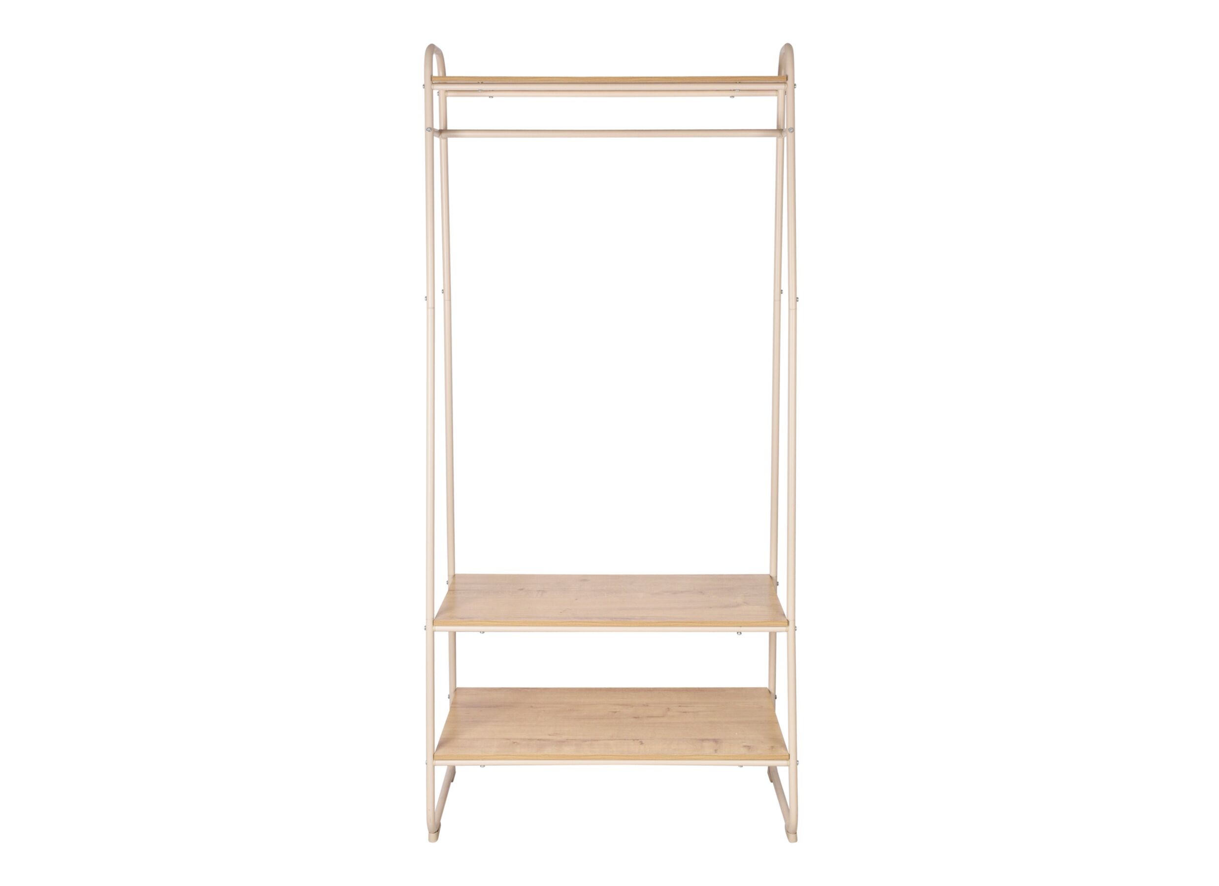 Aperçu - Portant Nightfall 80x40x180cm - métal & bois - beige