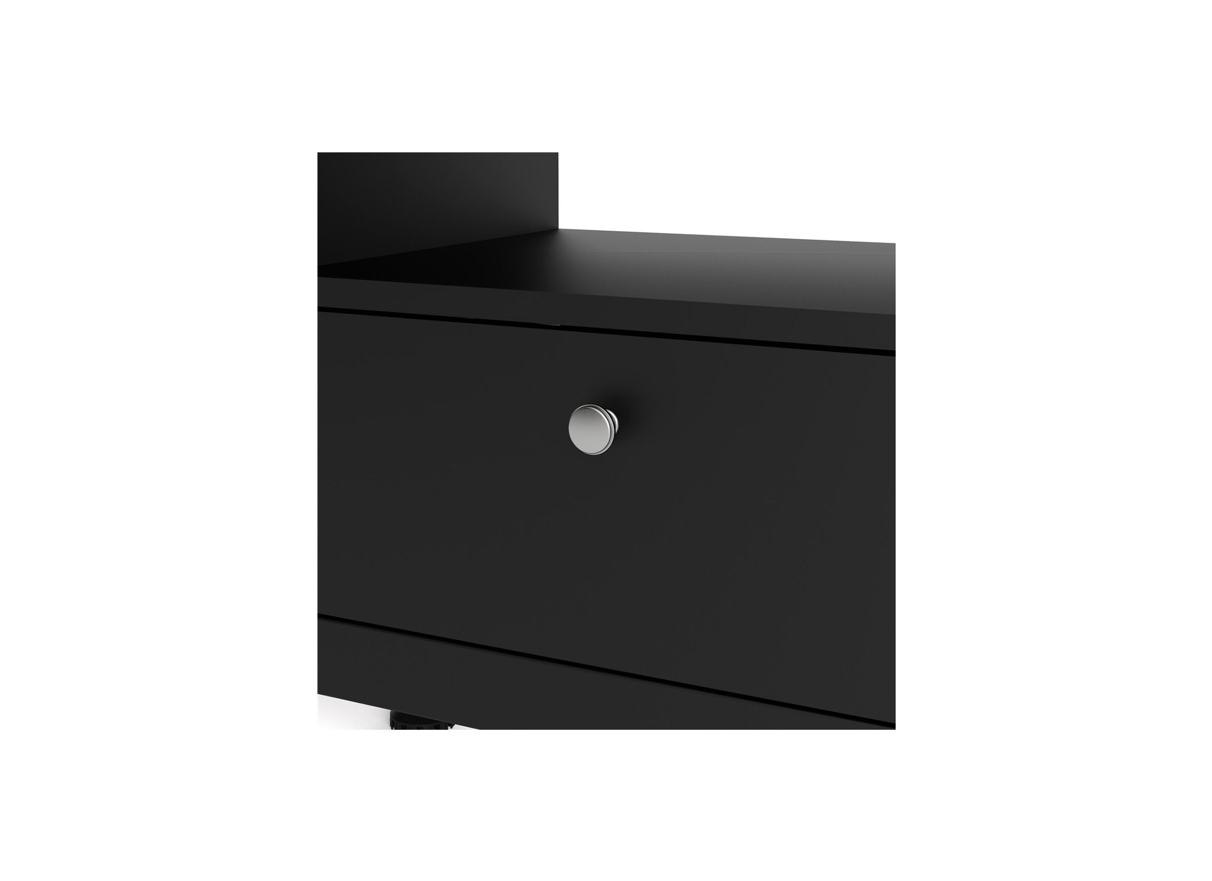 Tv-meubel Madrid 152cm - meubelplaat - matzwart