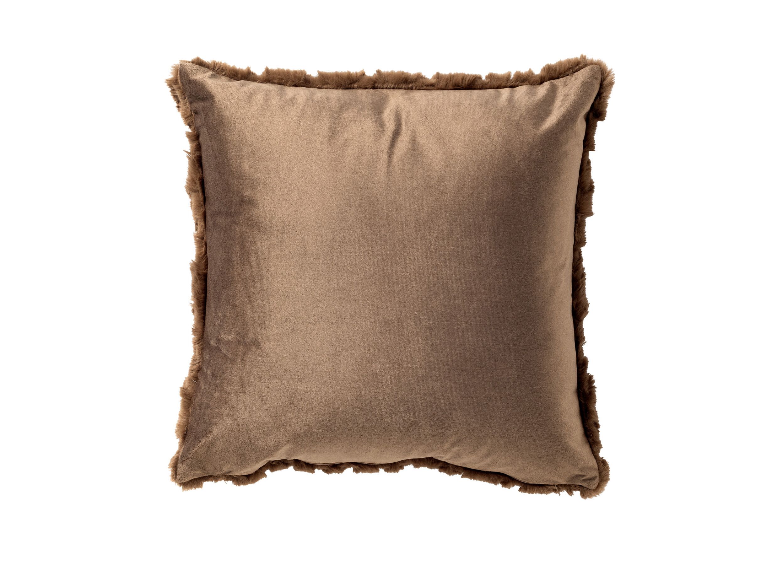 Detailfoto - Kussen Novi 45x45cm - polyester - sepia