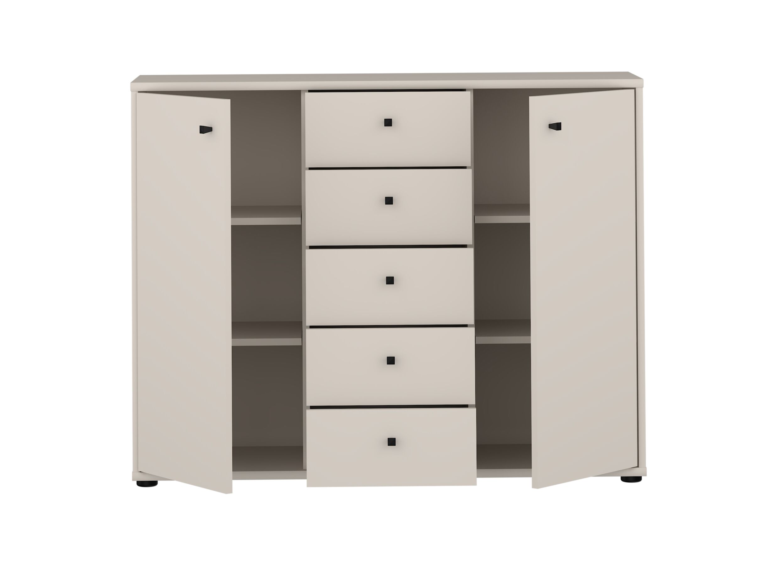 Indeling - Commode Topic 109x35x86cm - decor - cashmere