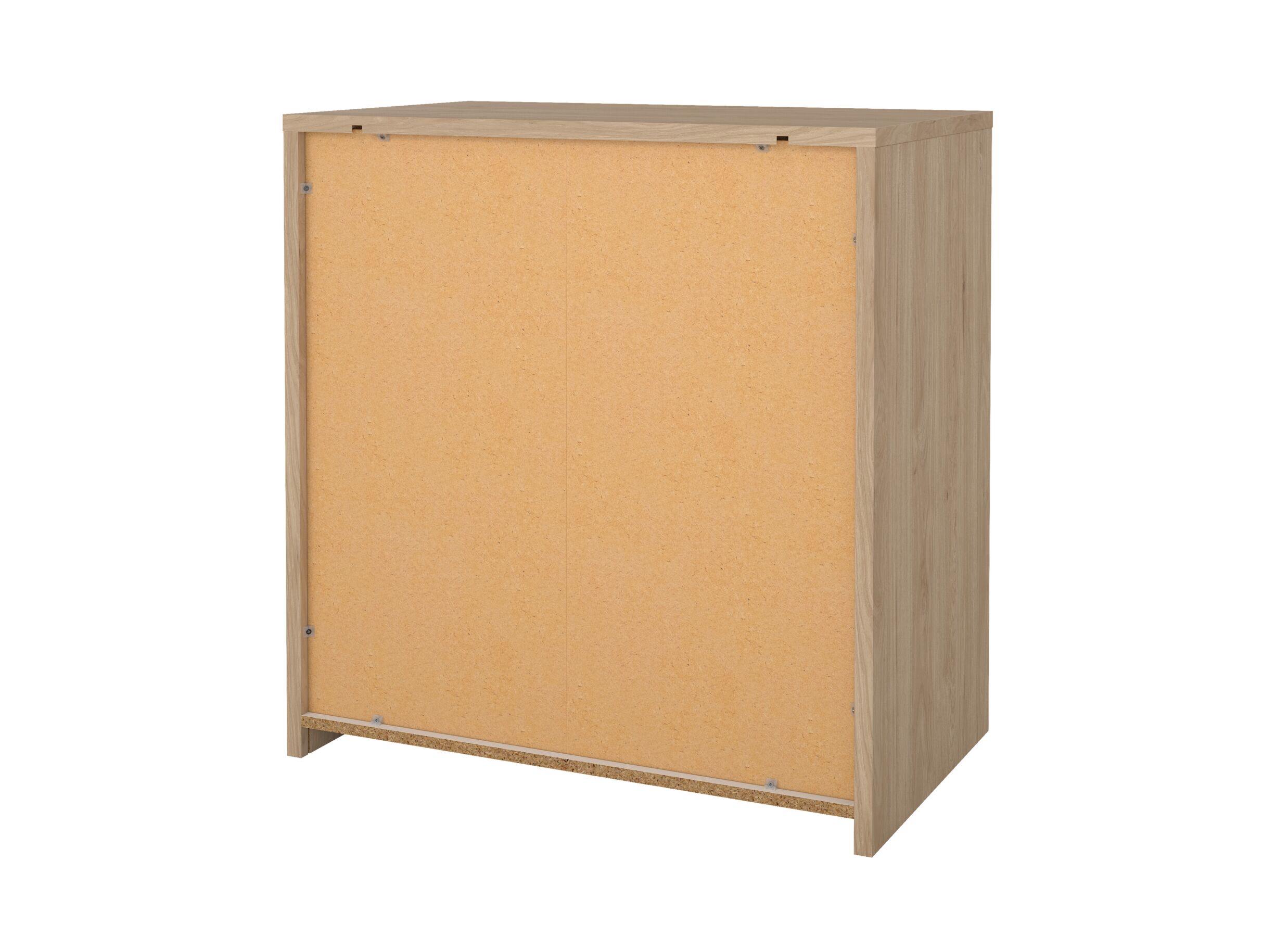Aperçu - Commode Next 80x48x84cm - décor - blanc/jackson hickory