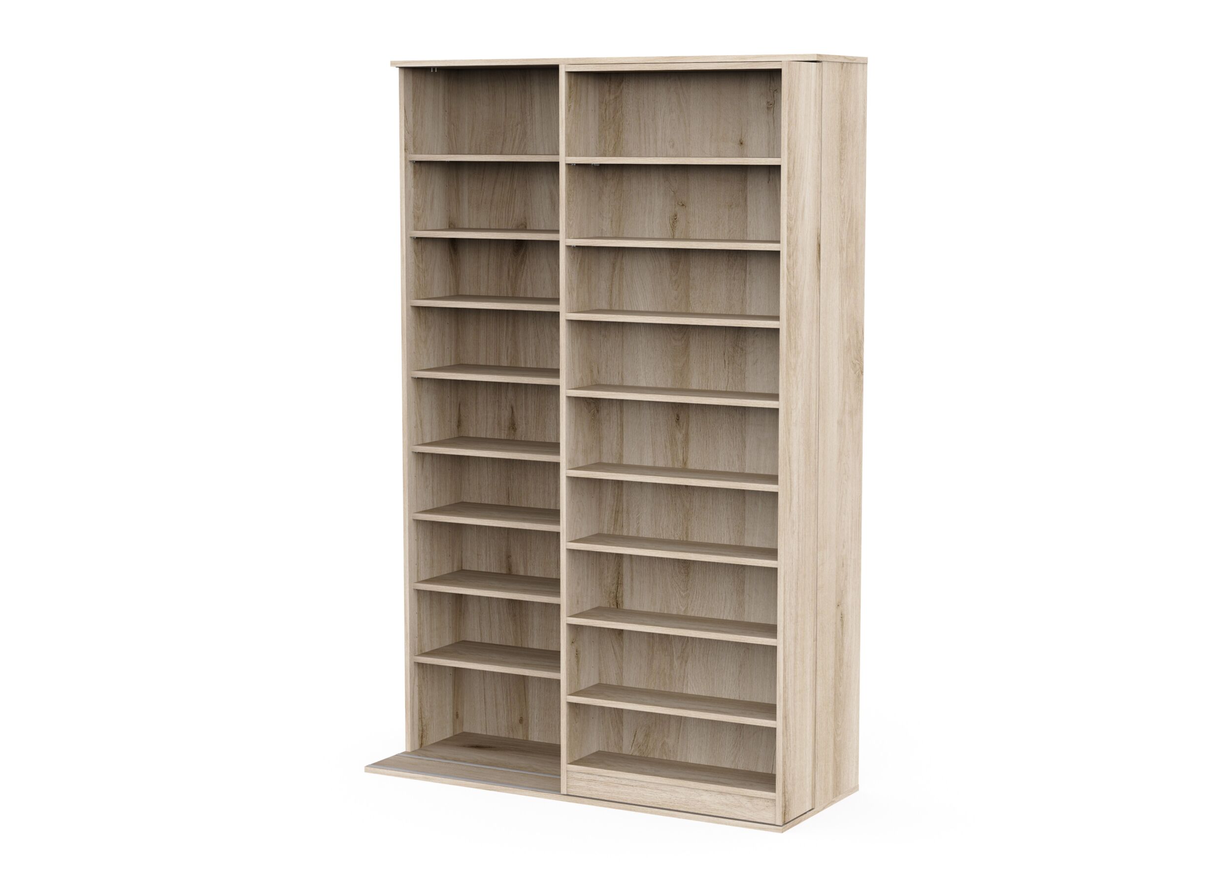 Overzichtsfoto - Boekenrek Bento 117x44x179cm - decor - kronberg eik