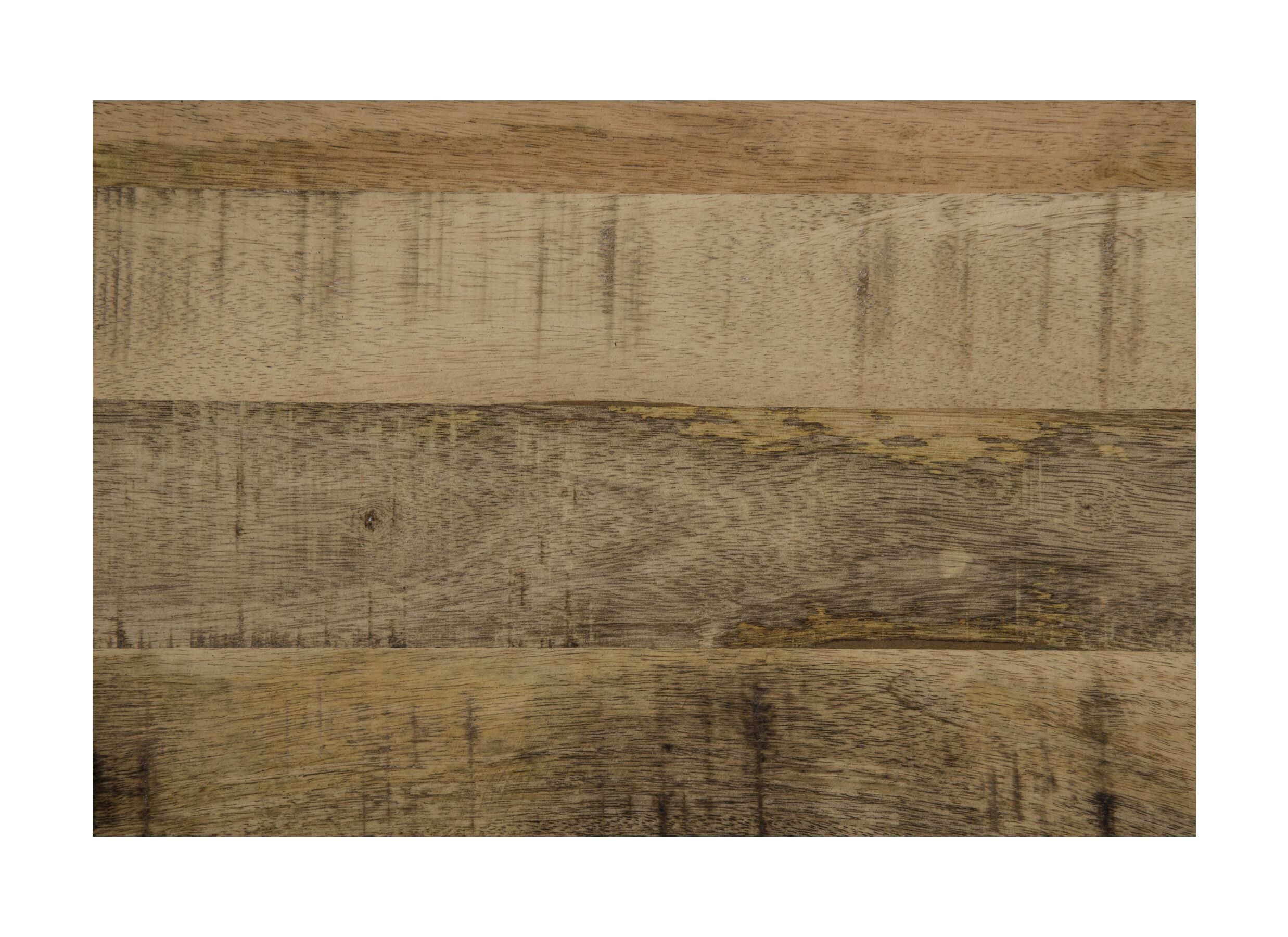 Couleurs - Table basse Cenote Ø77/Ø55cm - mangue massif - naturel lot de 2
