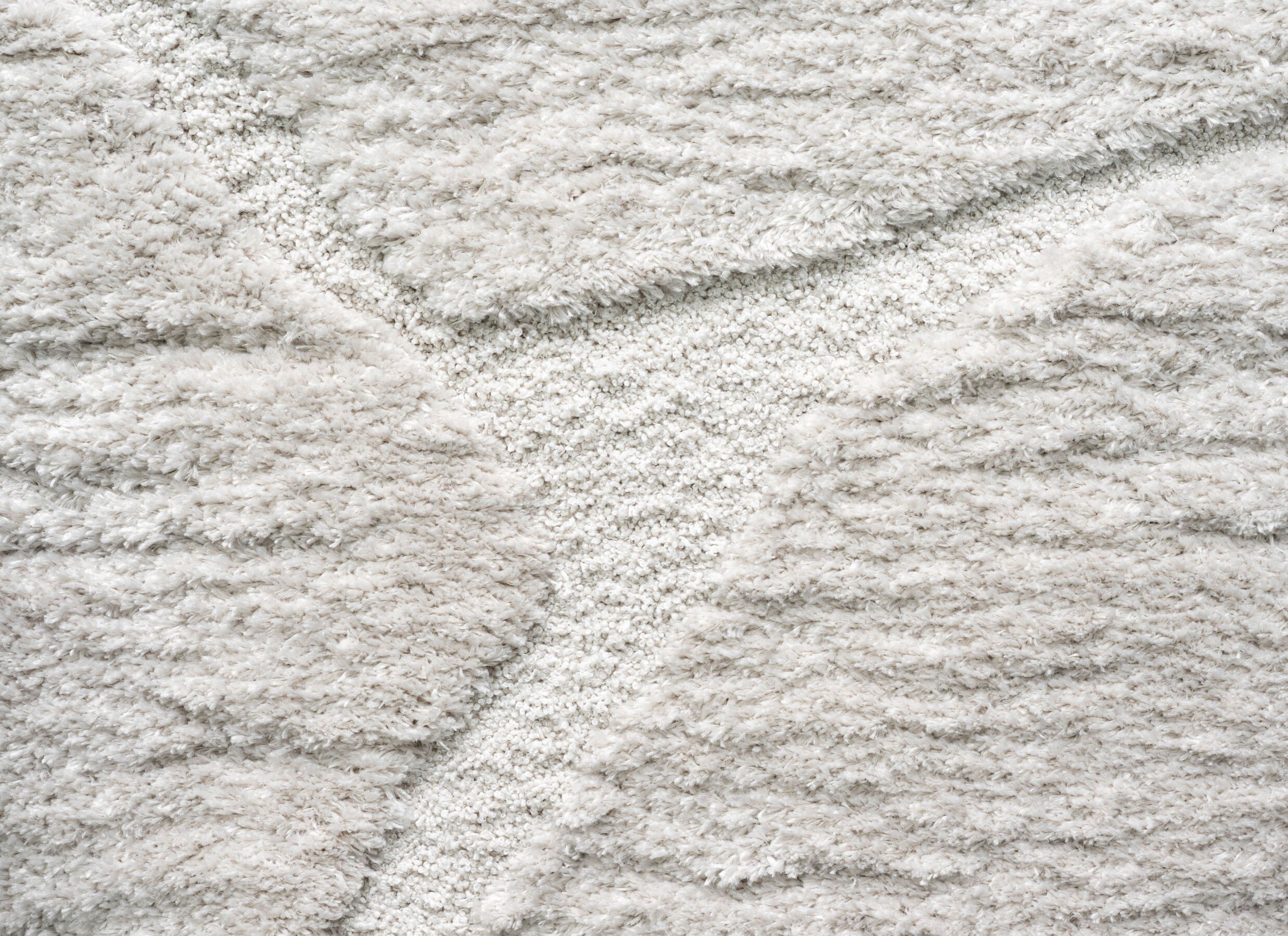Detailfoto - Tapijt Madagaskar 280x380cm - polyestervezel - wit