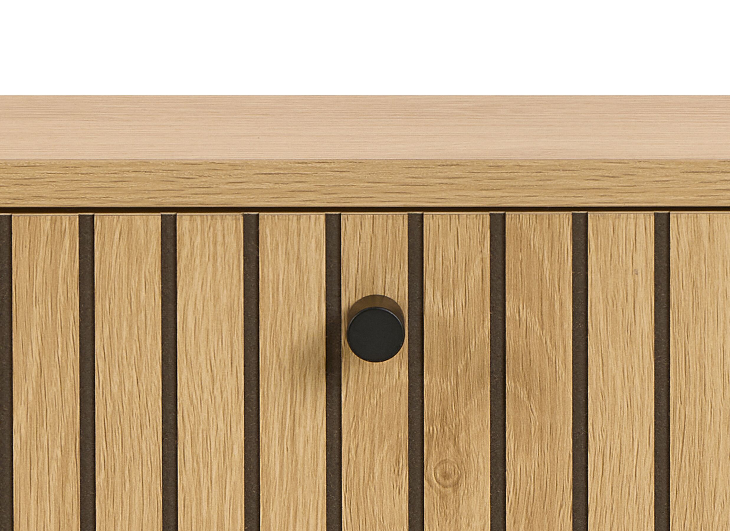 Detailfoto - Schoenenkast 72x17x43cm - decor - bruin