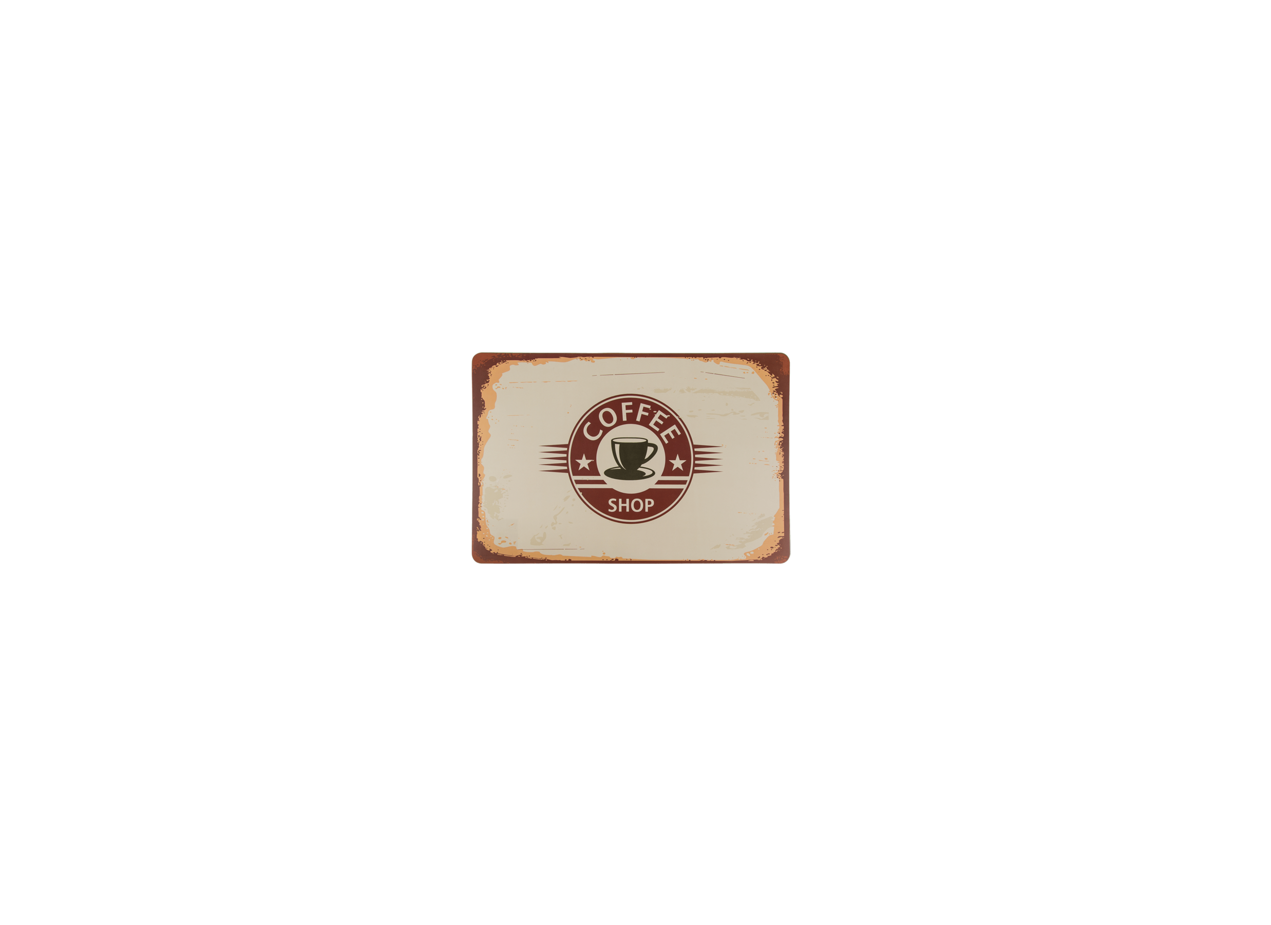 Detailfoto - Placemat Coffee 44x29cm multicolor