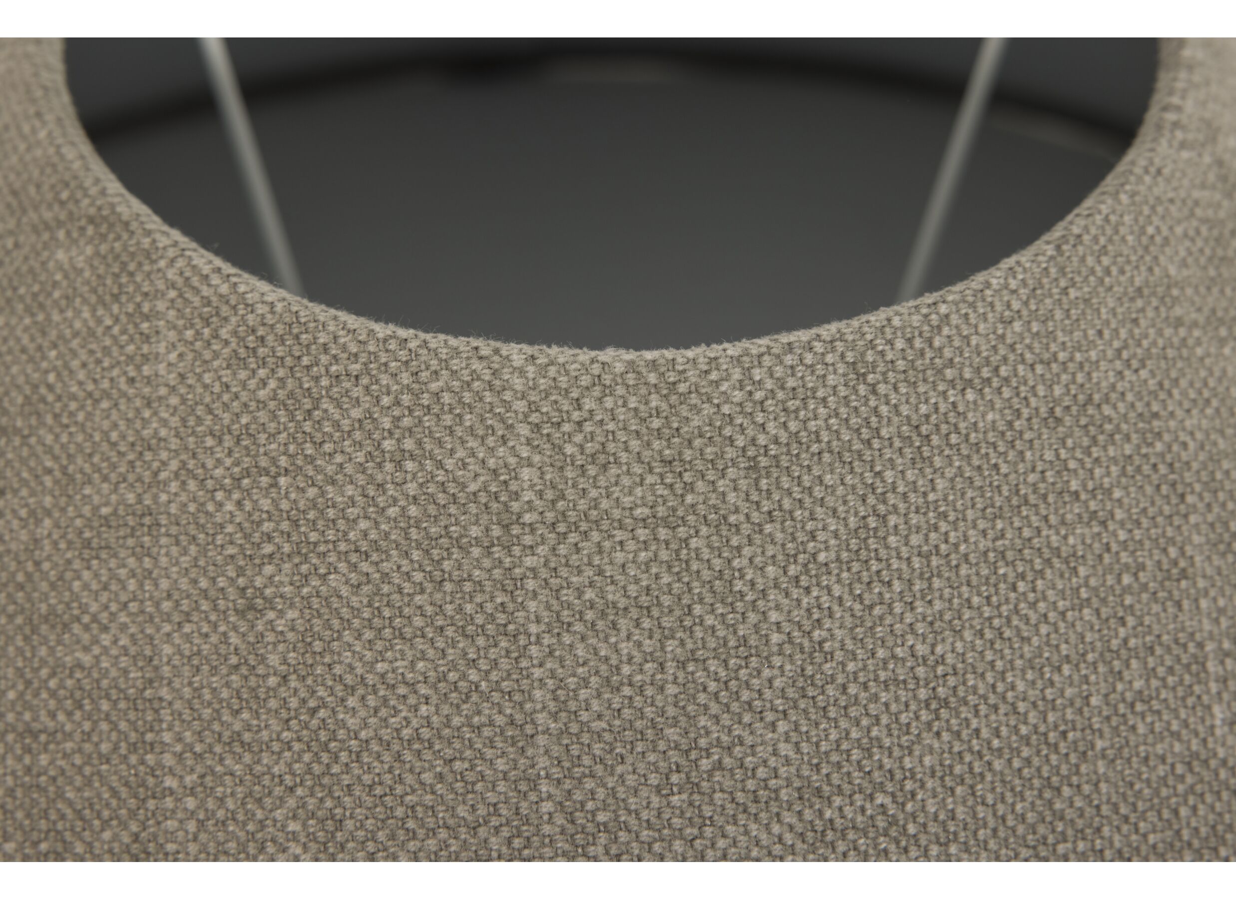 Detailfoto - Lampenkap Ø40 - stof - taupe