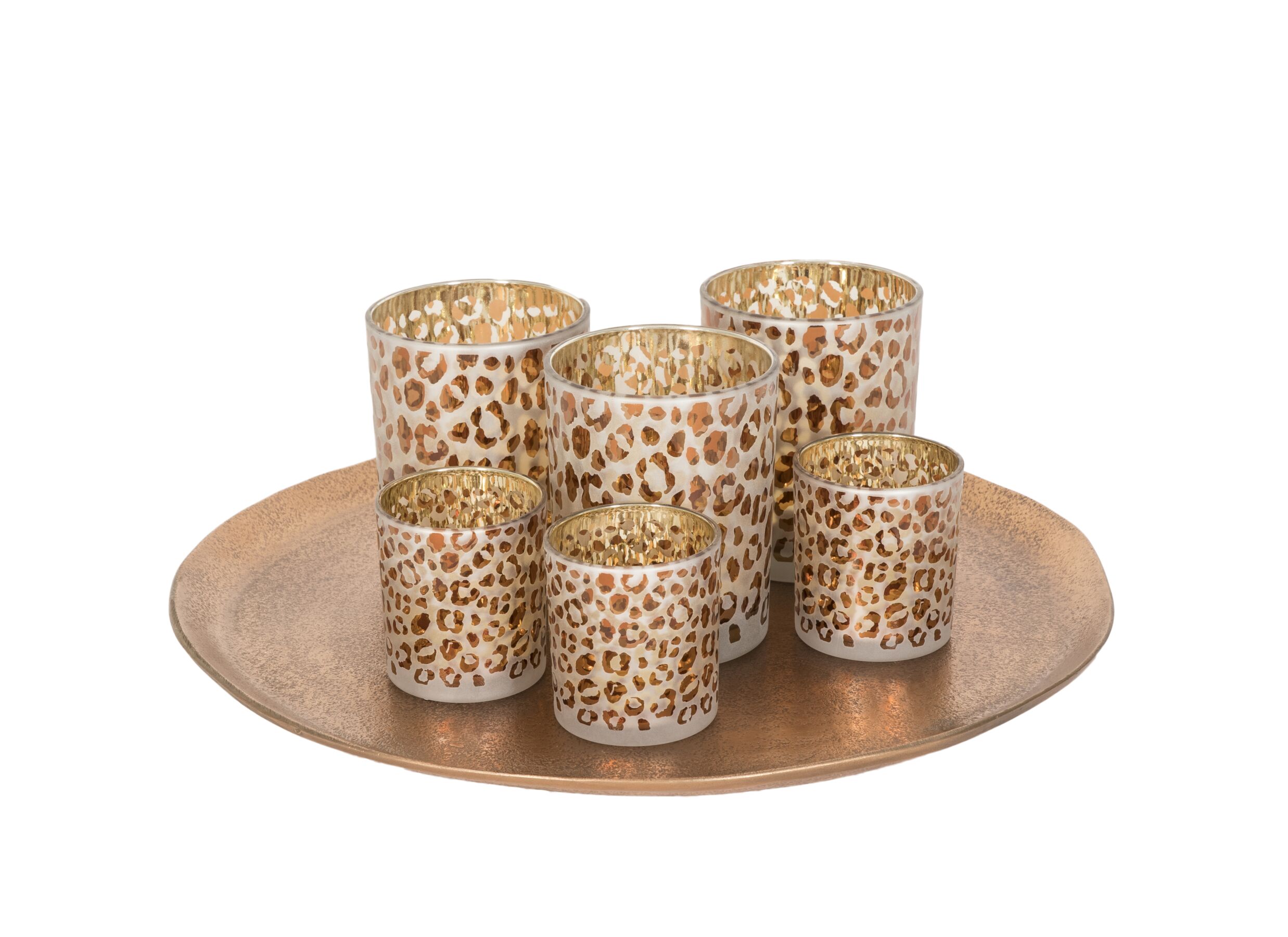 Foto ambiance - Photophore Leopard H12cm