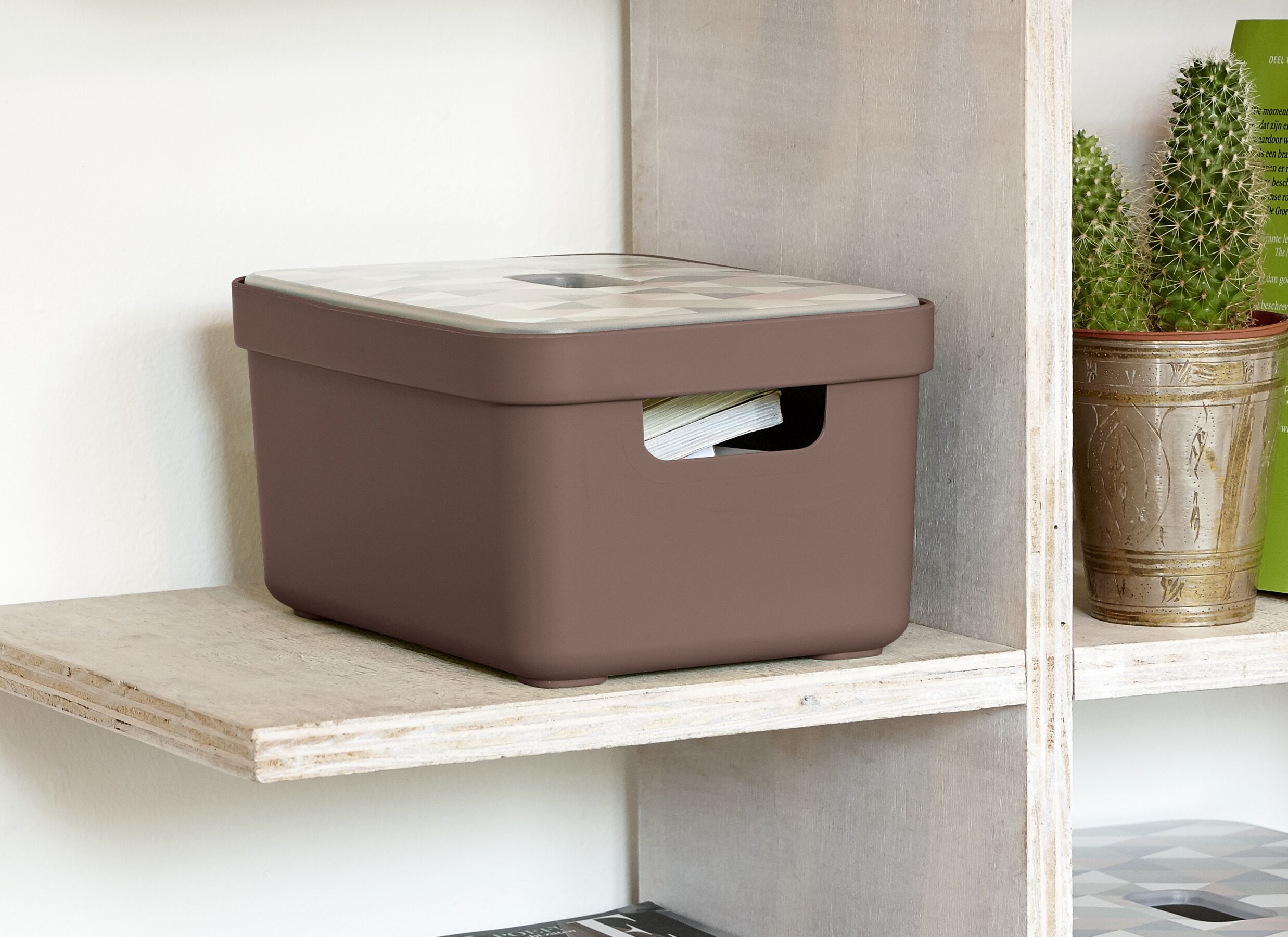 Sfeerfoto - Opbergbox Sigma Home 5L - 25,2x18x12,2cm