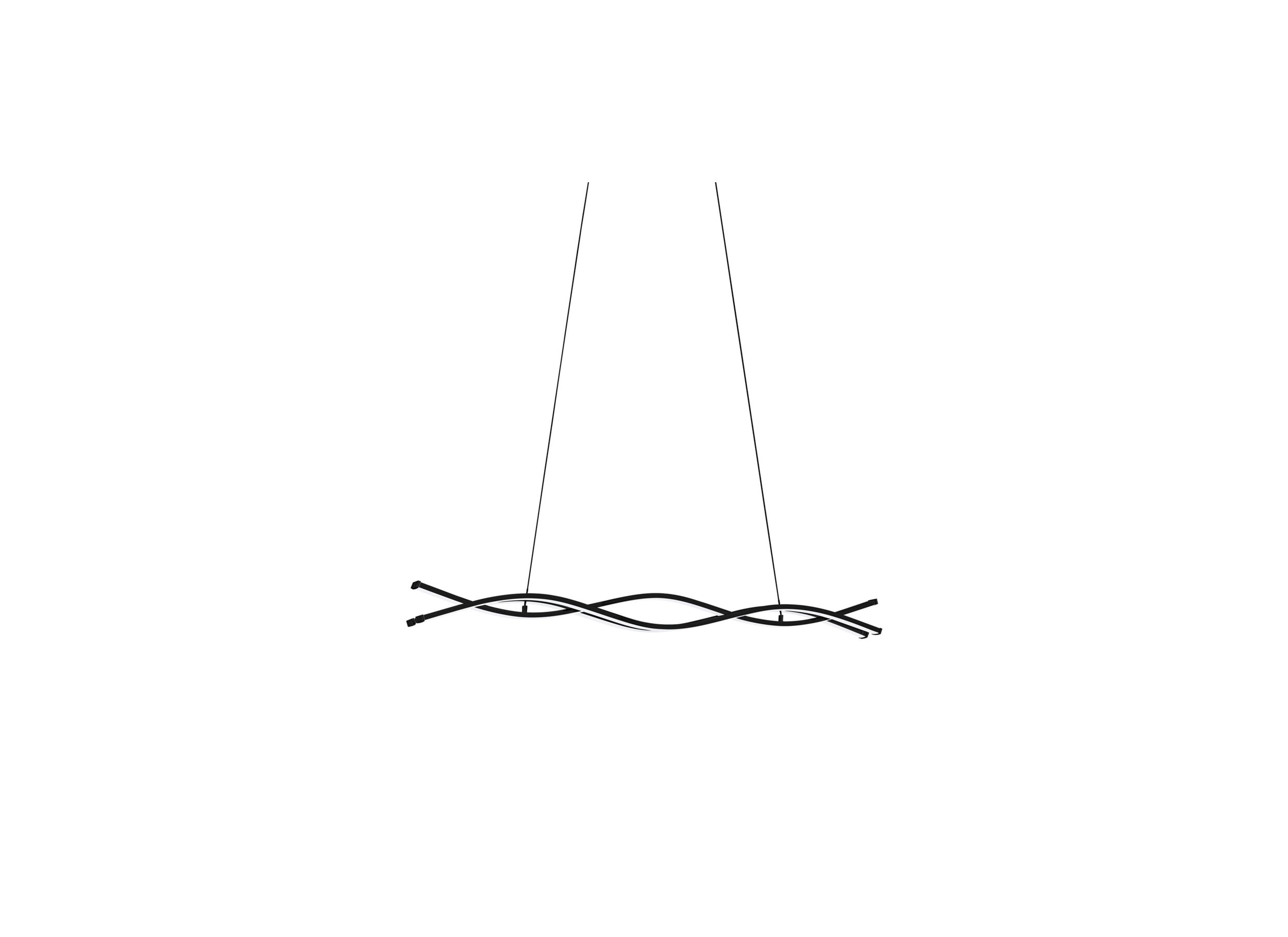 Detailfoto - Hanglamp Lasana 120x99cm 36W