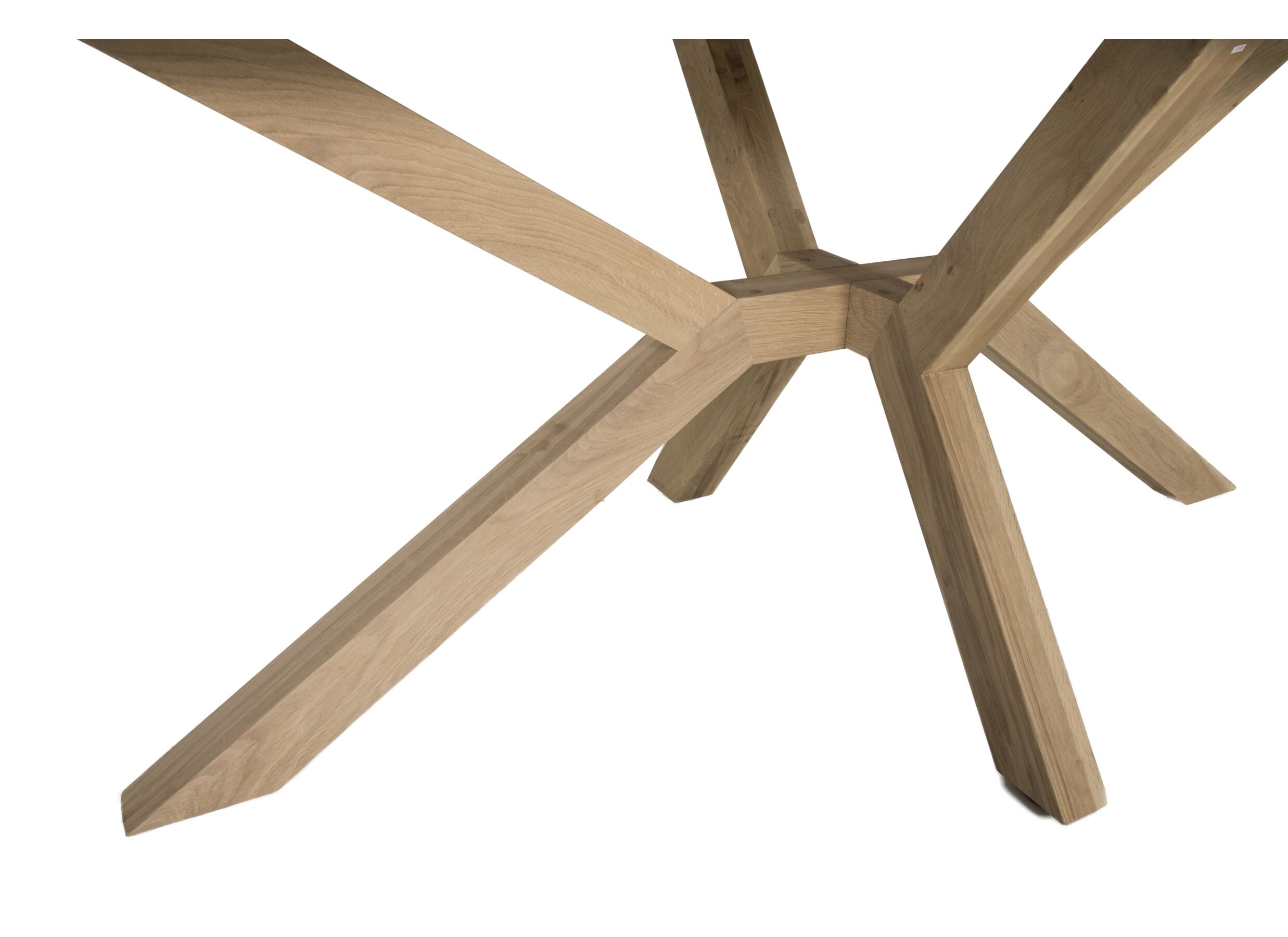 Table Citadel 220x110cm - chêne massif - naturel