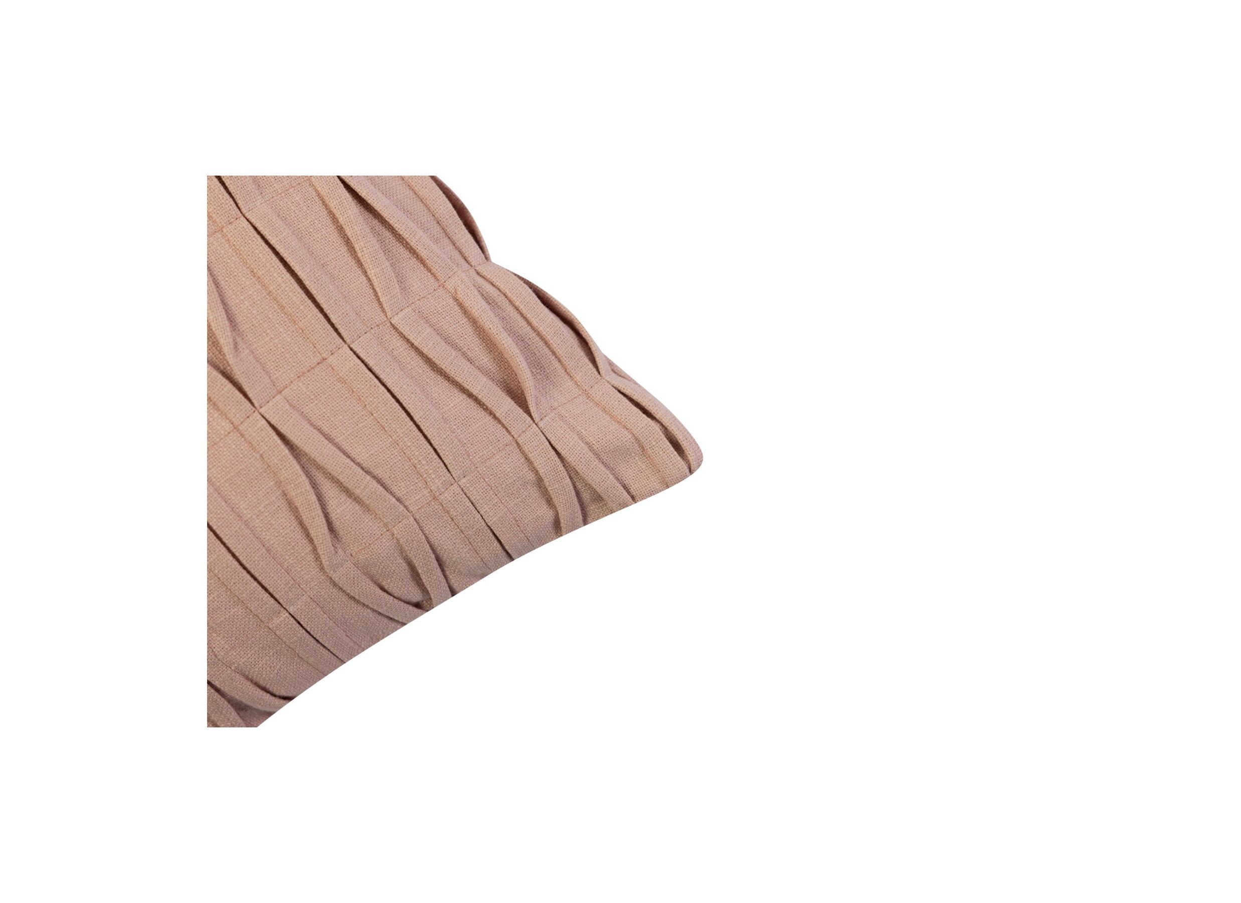 Detailfoto - Kussen Paulie 45x45cm - stof - peach pink