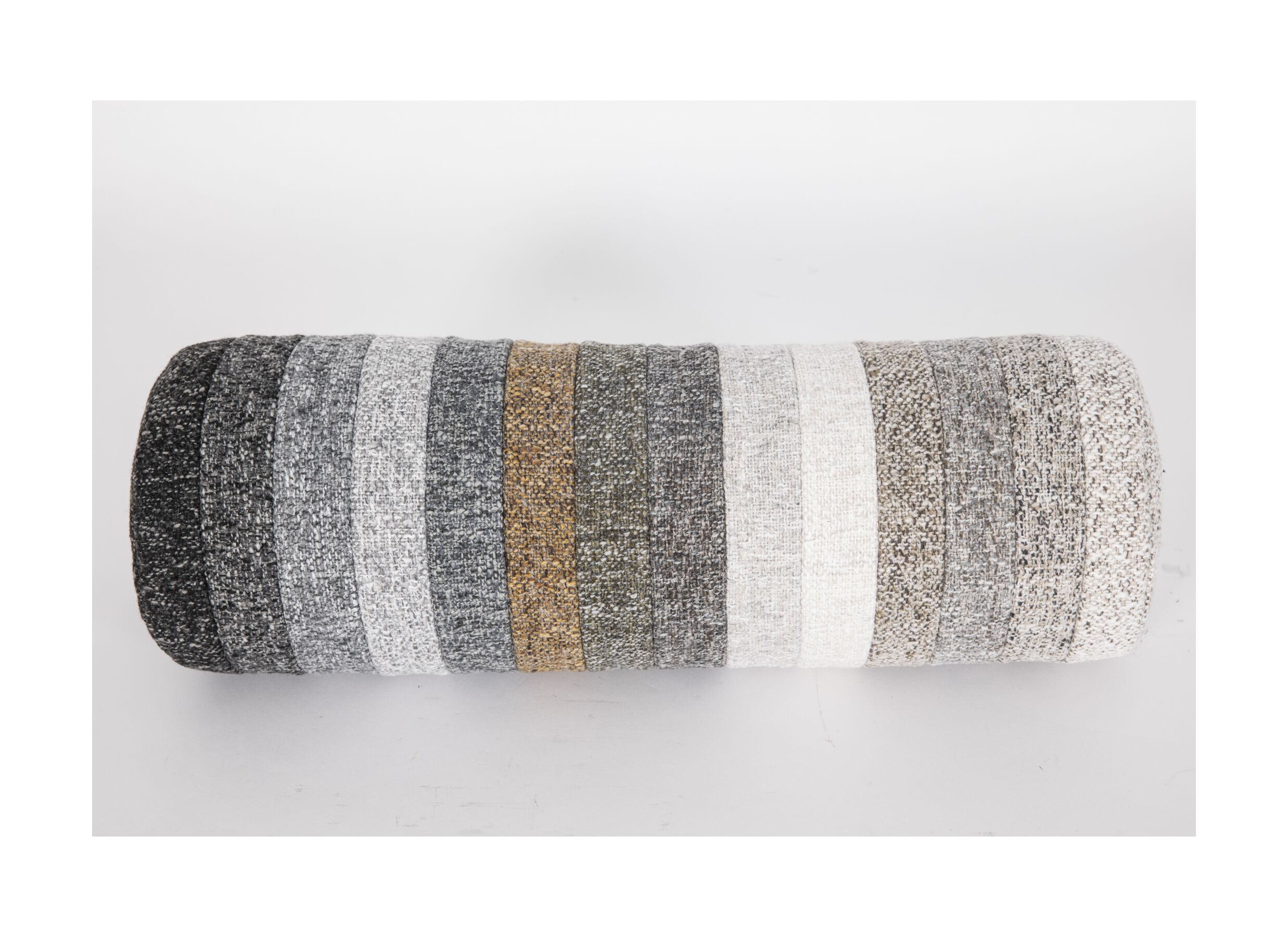 Couleurs - Canapé d'angle Mimosa 318x230cm - tissu - naturel