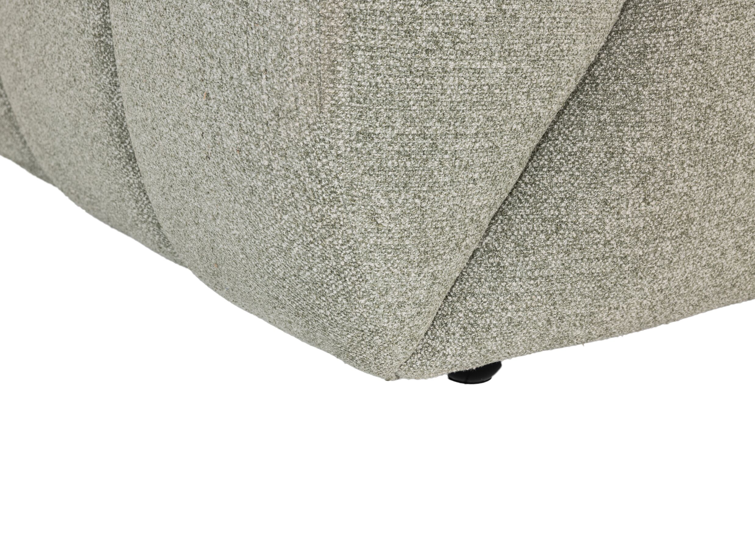 Detailfoto - 3-zits zetels Golem 3-zit - chenille - groen