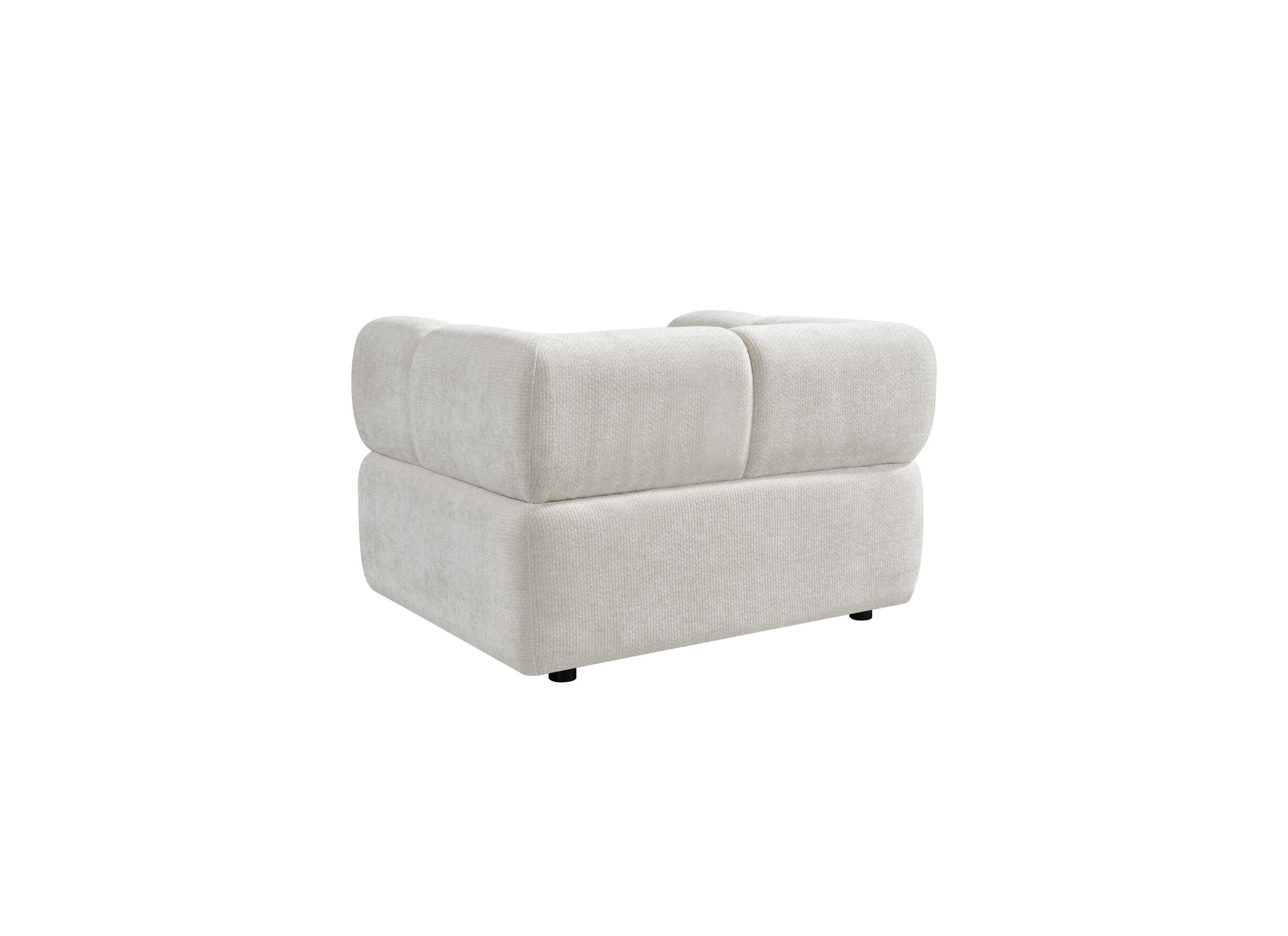 Overzichtsfoto - Zetel Tortuga 1-zit - polyestervezel - beige