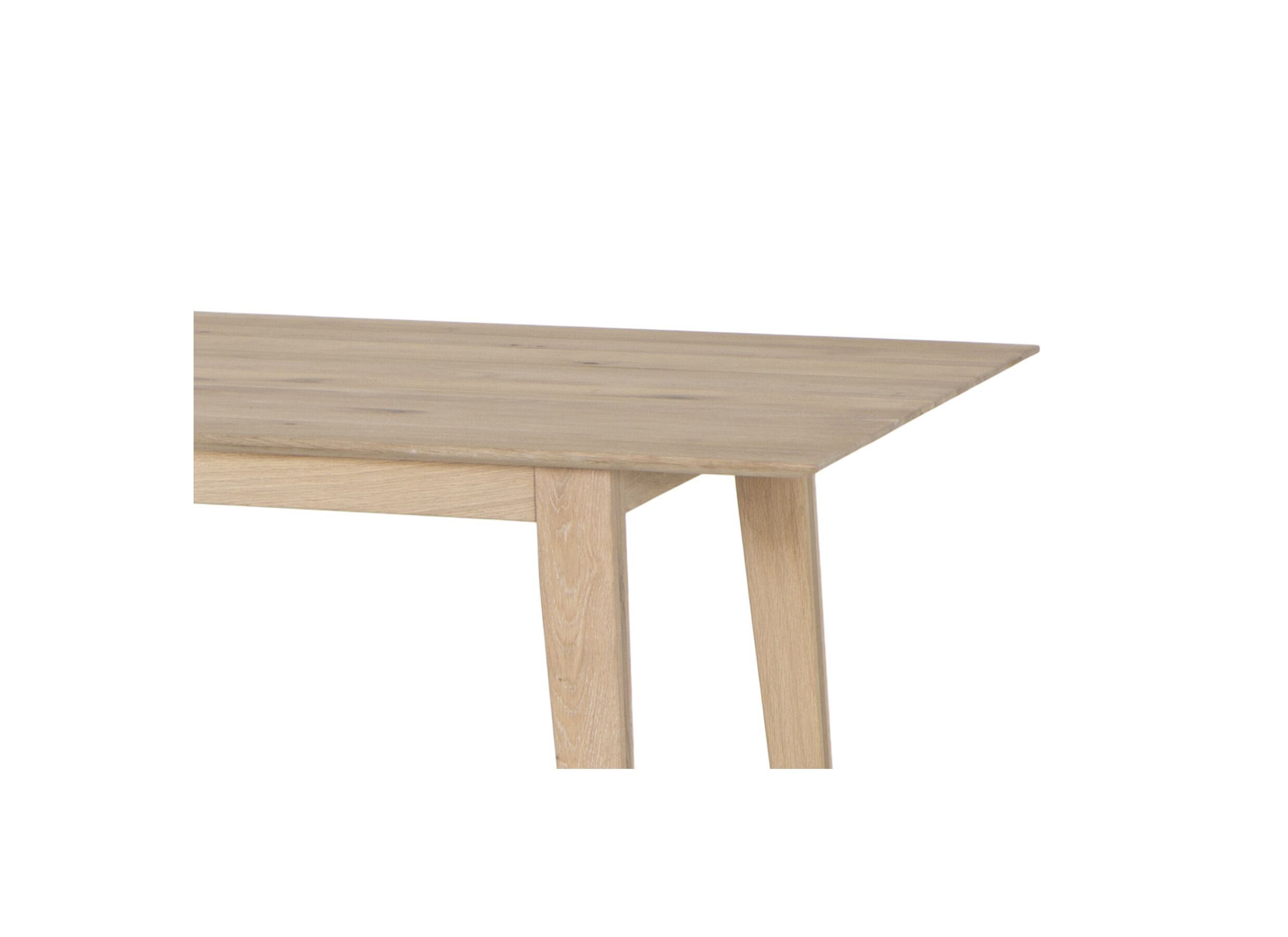 Detail - Table Legato 160x80cm - chêne massif - naturel