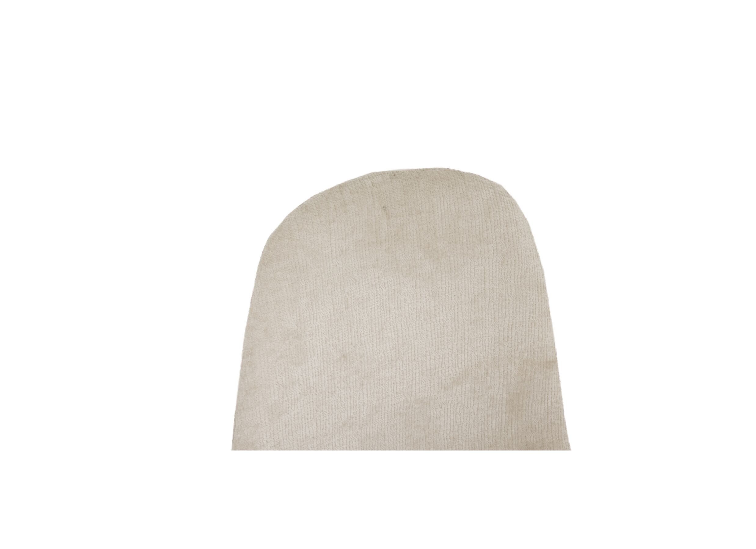 Detailfoto - Stoel Speech 45x46x88cm - stof - beige