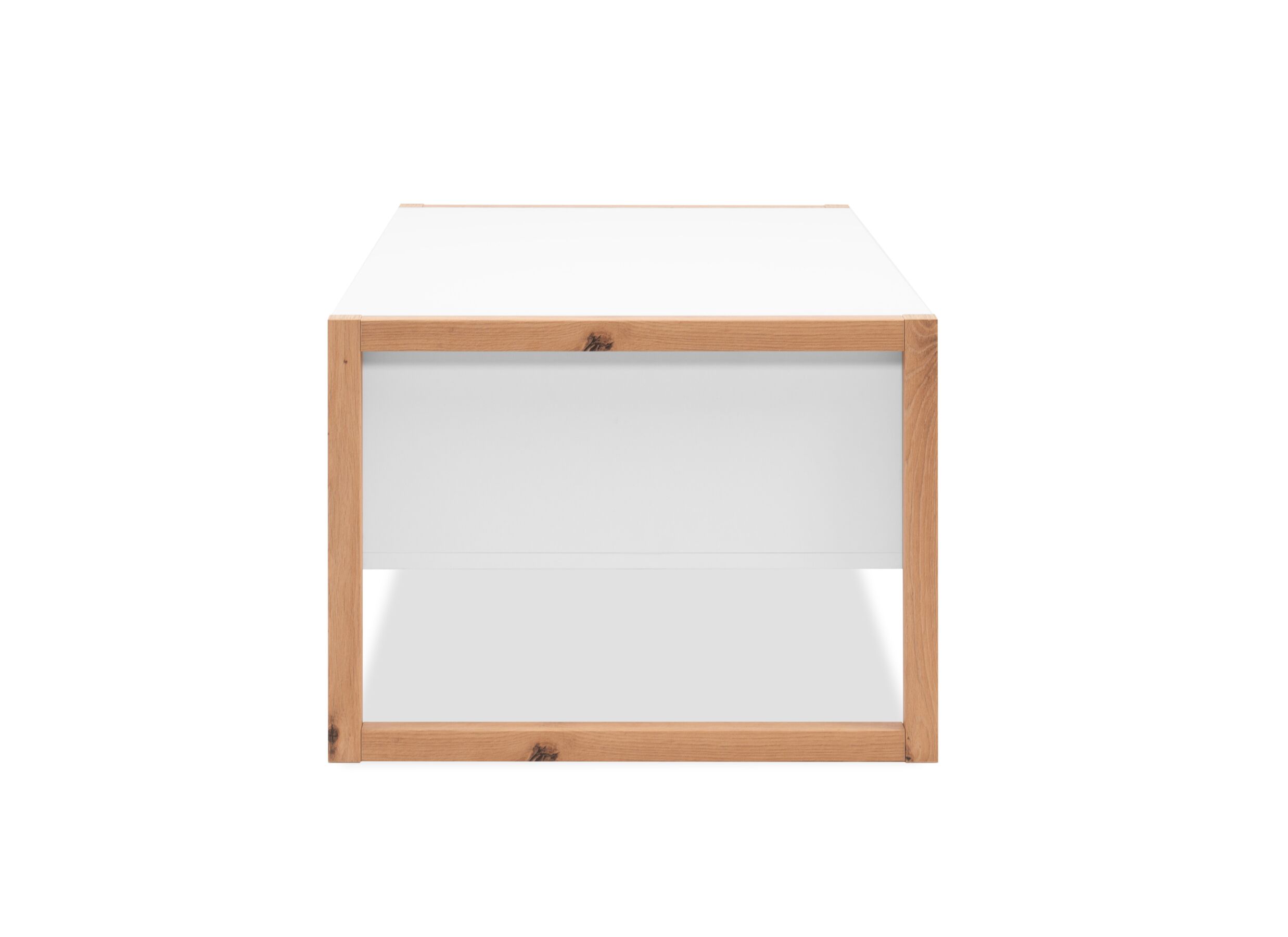 Overzichtsfoto - Salontafel Denver 100x40x55cm - decor - wit & artisanale eik