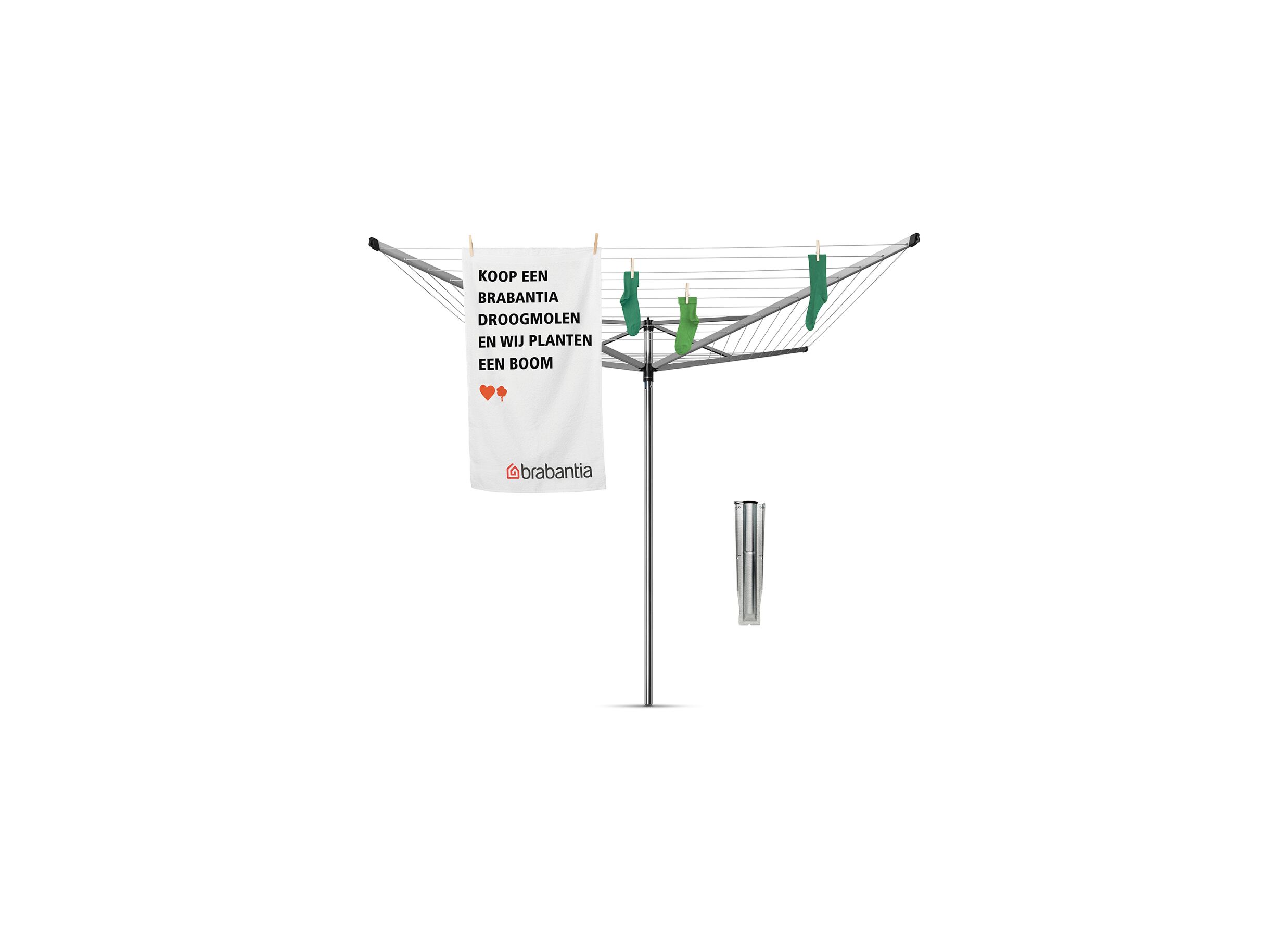 Droogmolen Topspinner Brabantia 60m