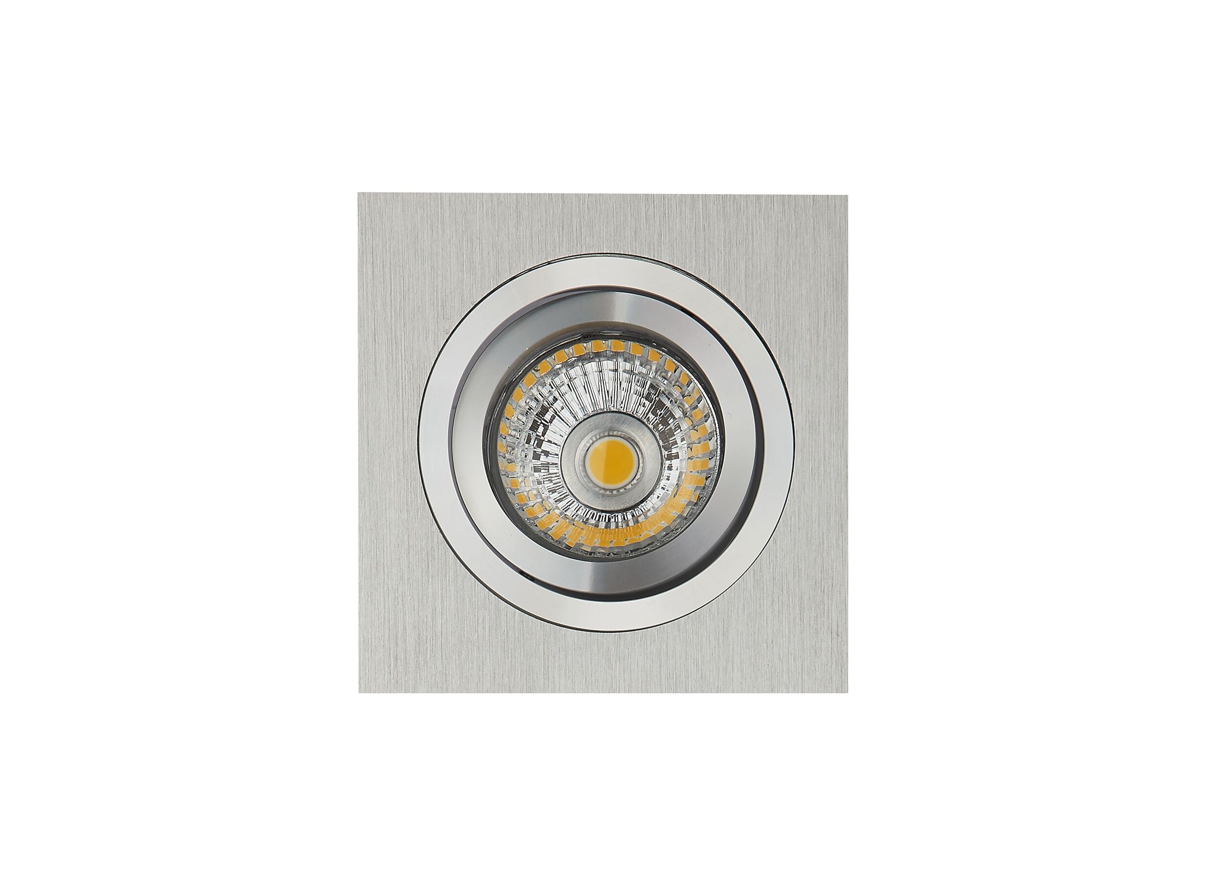 Inbouwspot LED brushed aluminium 5W GU10