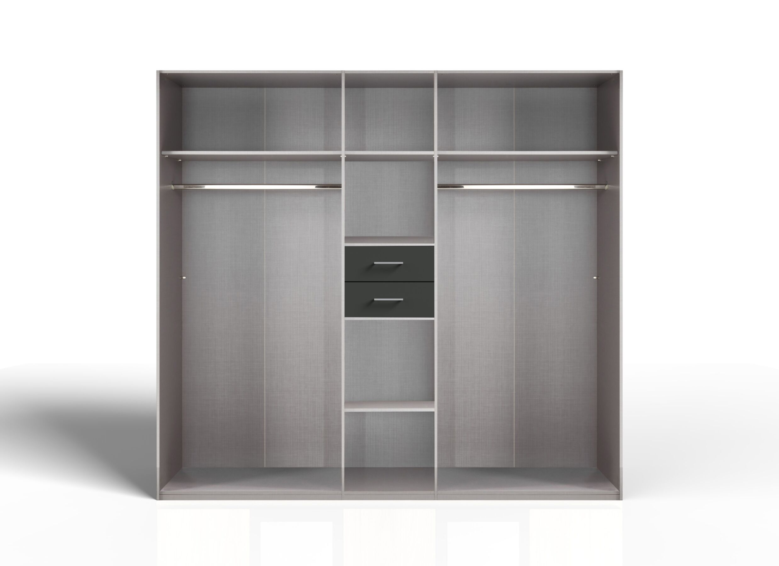 Disposition - Garde-robe Diver 225cm - décor - grafit